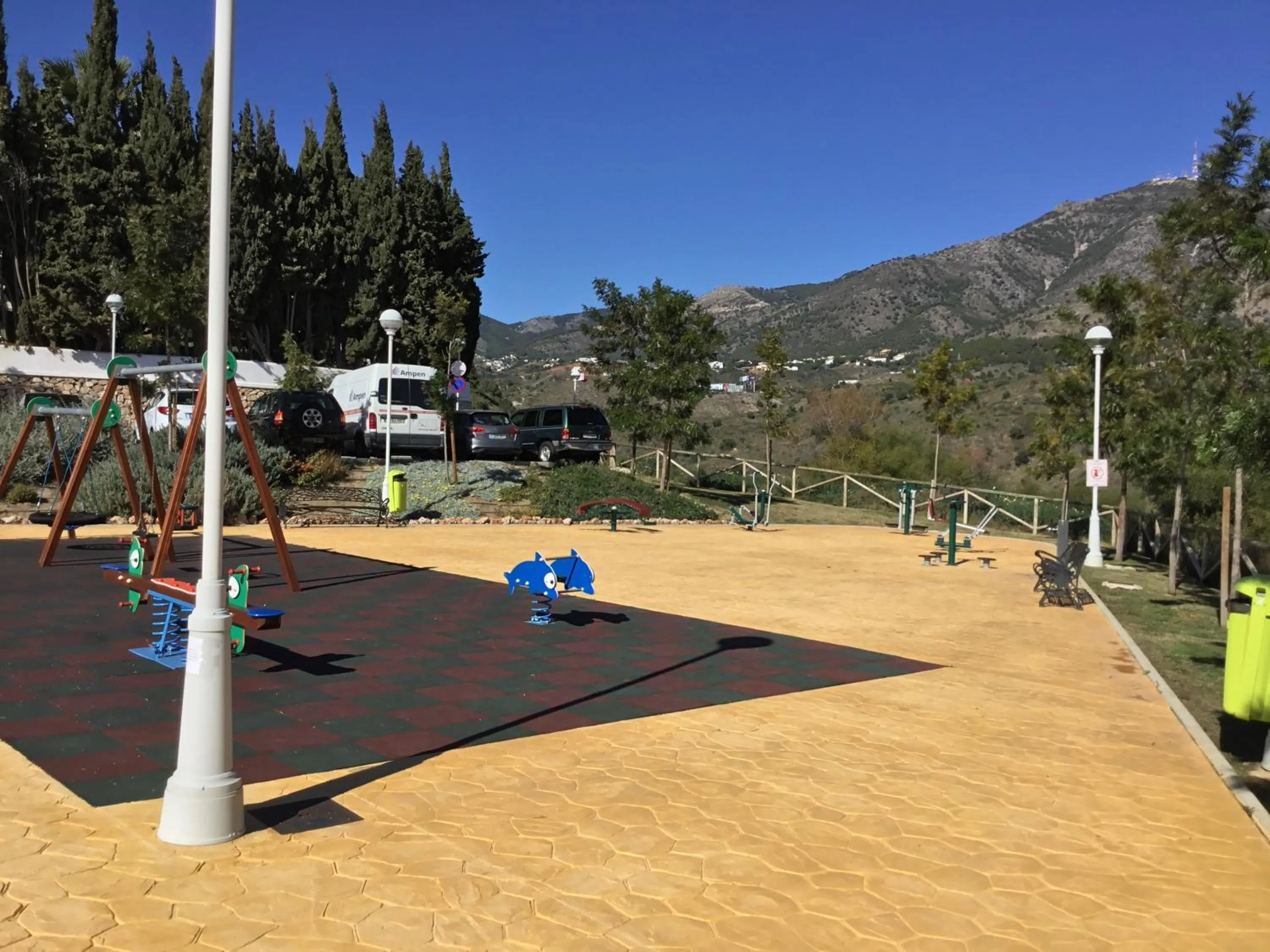 Children play ground in Fuengirola Apartment