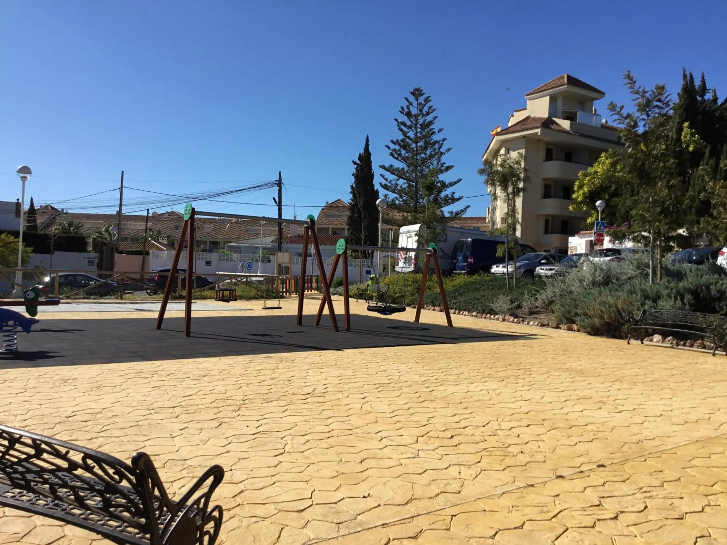 Children play ground in Fuengirola Apartment