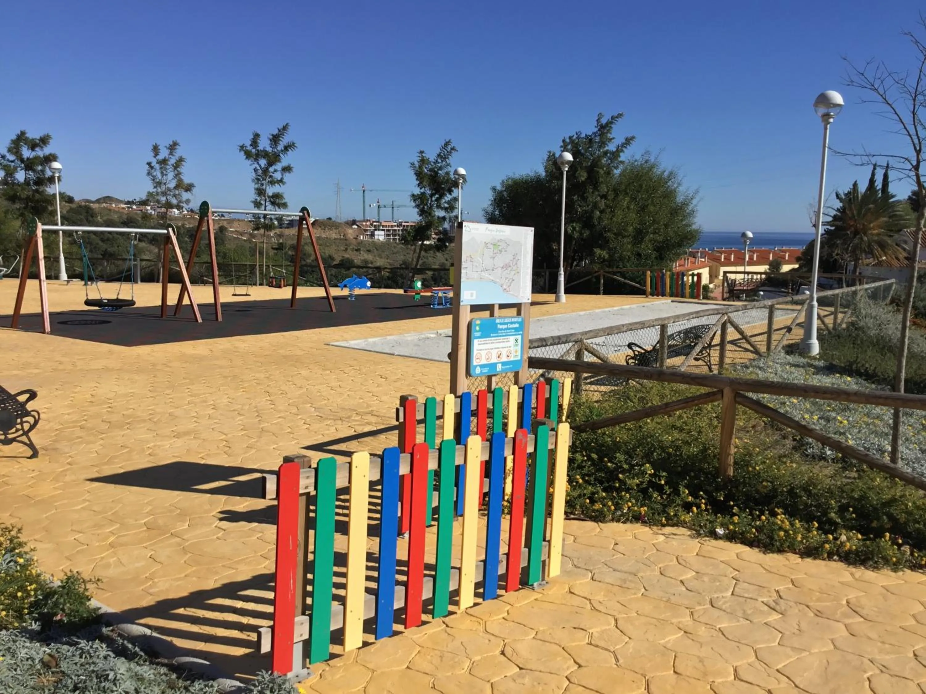 Children play ground in Fuengirola Apartment