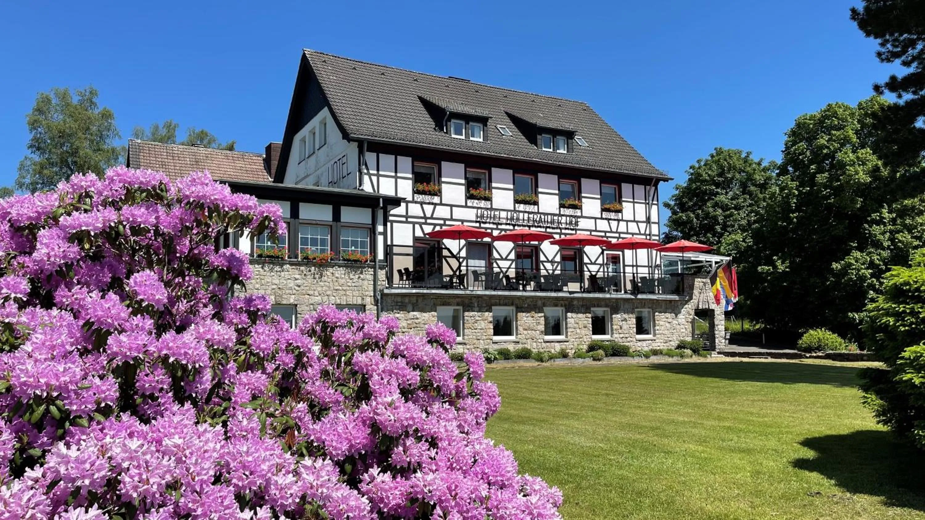 Property building in Boutique Hotel Restaurant Hollerather Hof