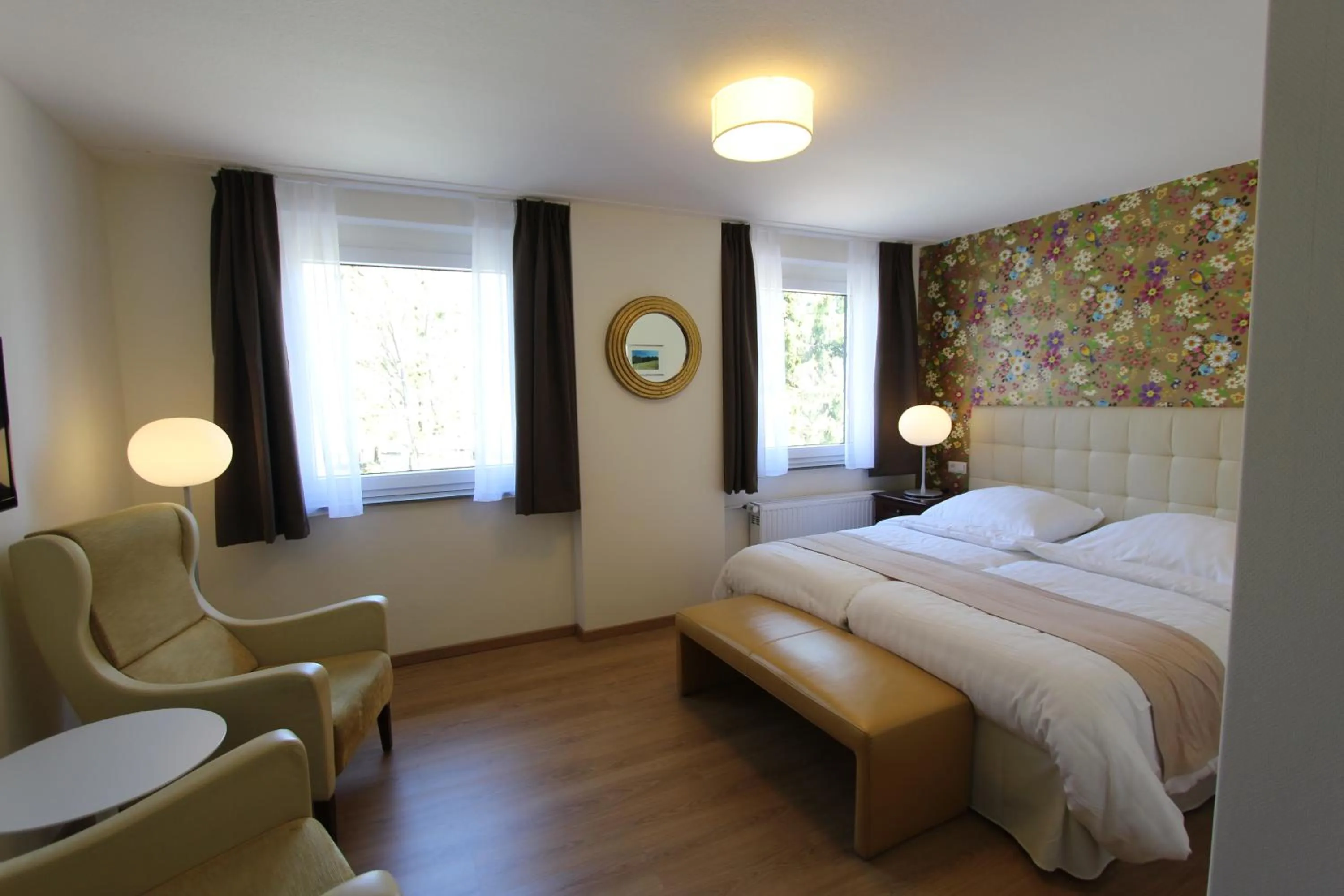 Photo of the whole room, Bed in Boutique Hotel Restaurant Hollerather Hof