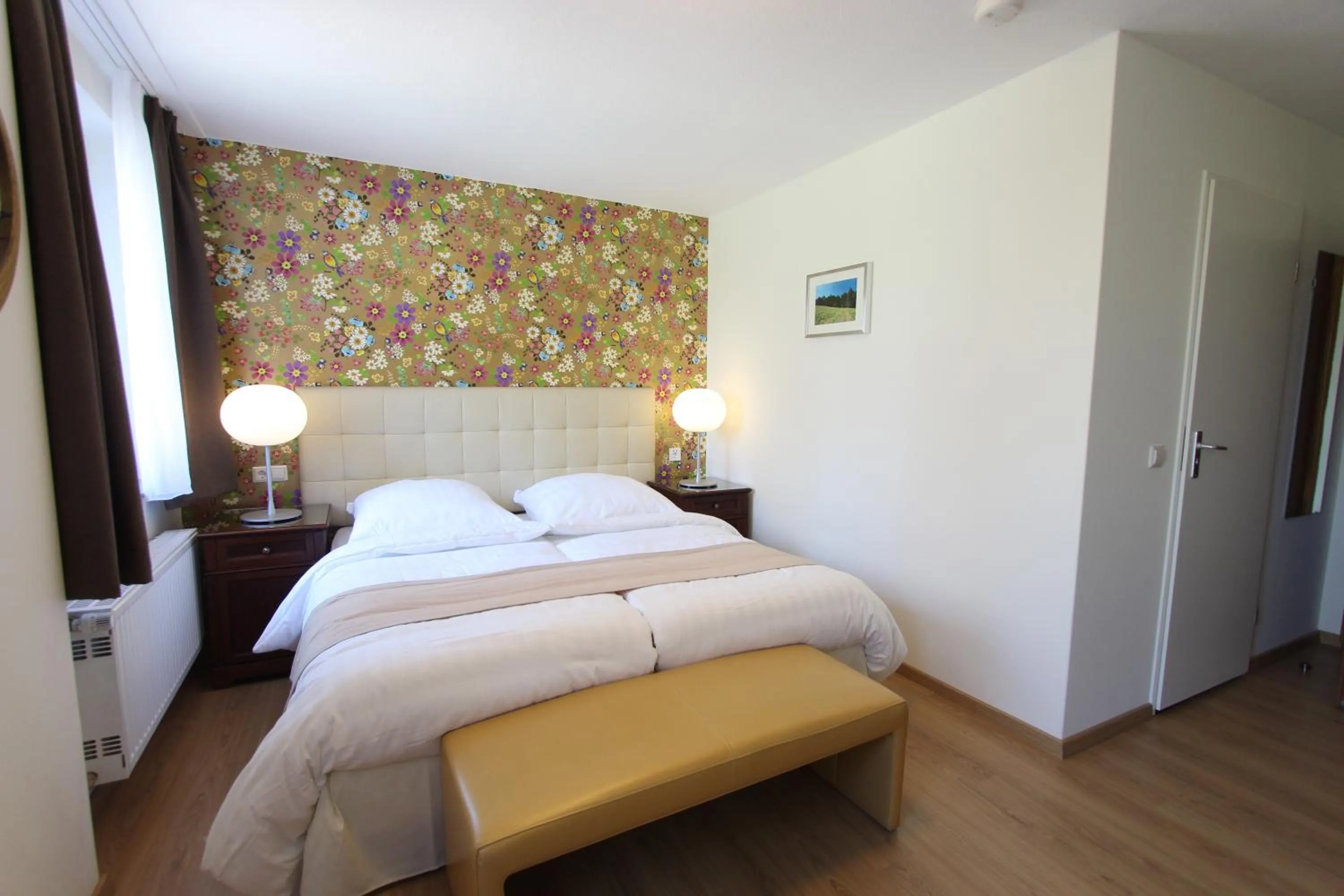 Photo of the whole room, Bed in Boutique Hotel Restaurant Hollerather Hof