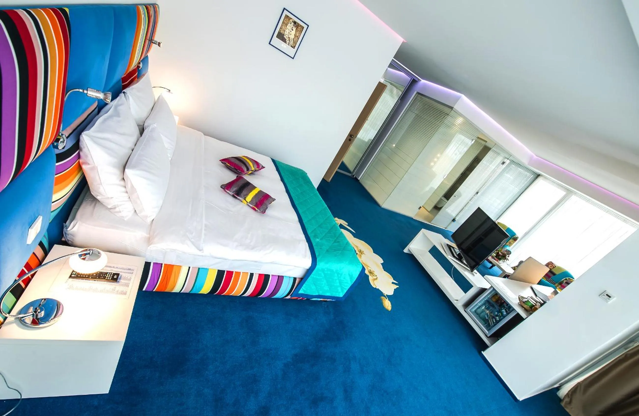 Toilet, Bed in Marshal Garden Hotel