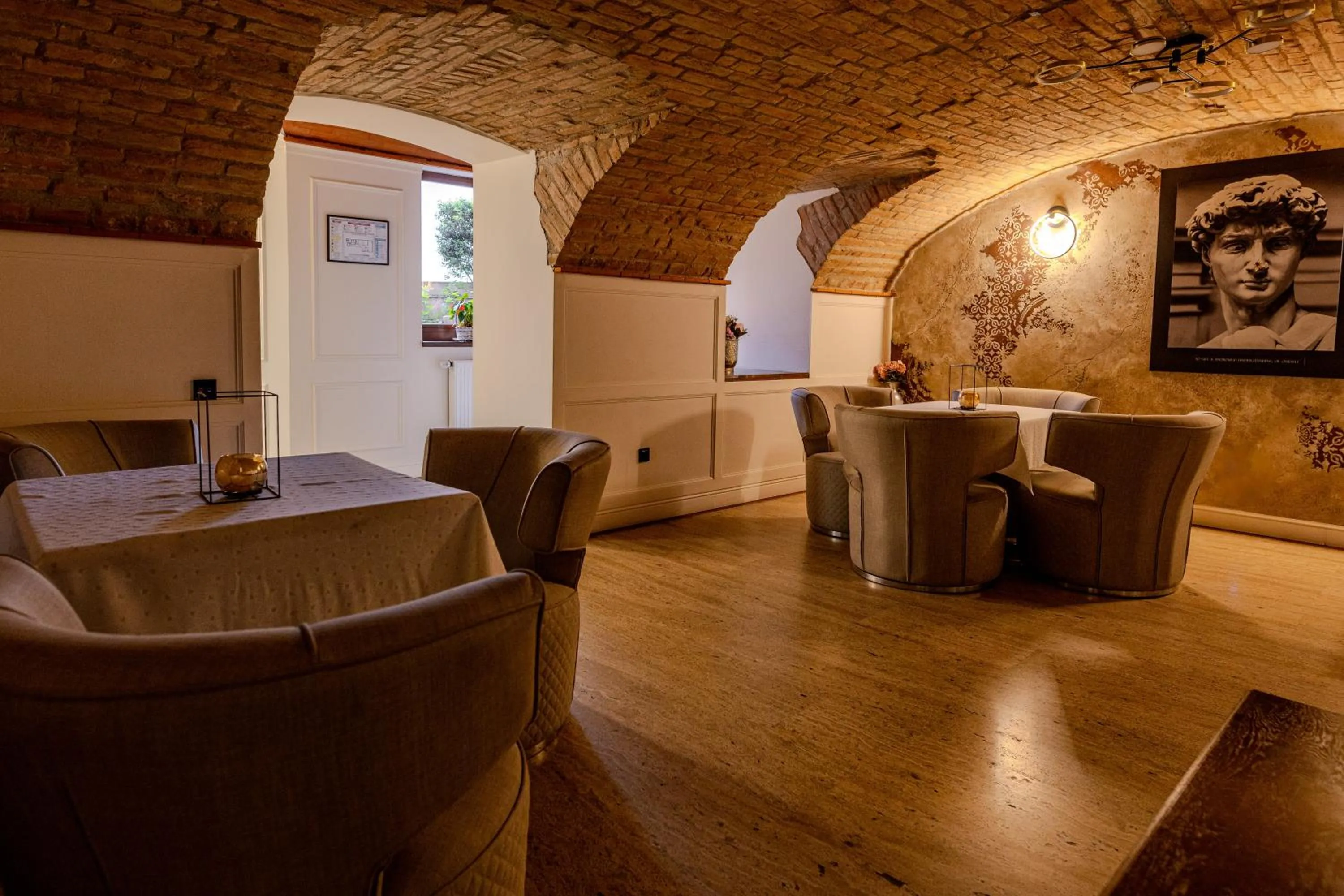 Seating area in La Maison de Caroline