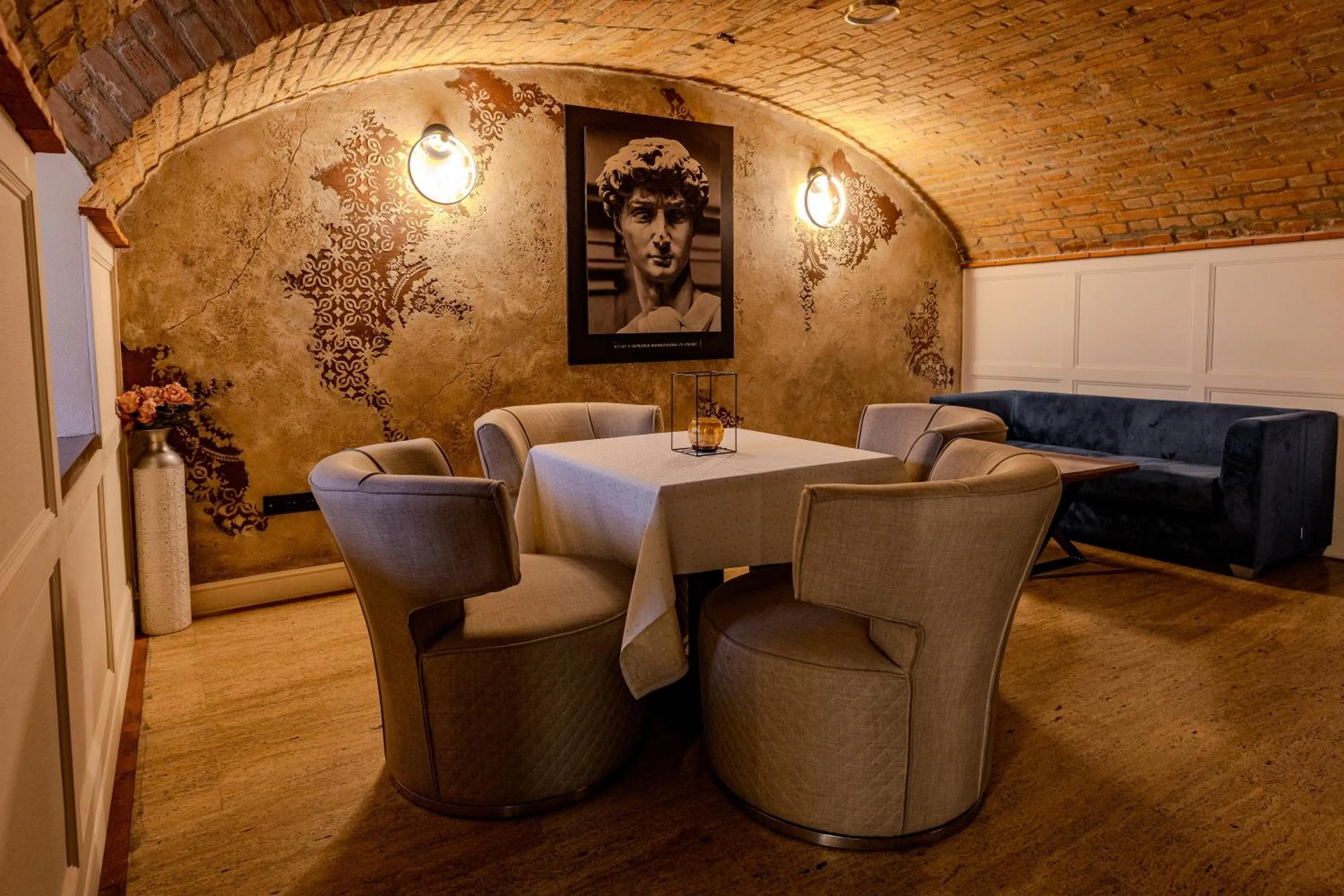 Seating area in La Maison de Caroline