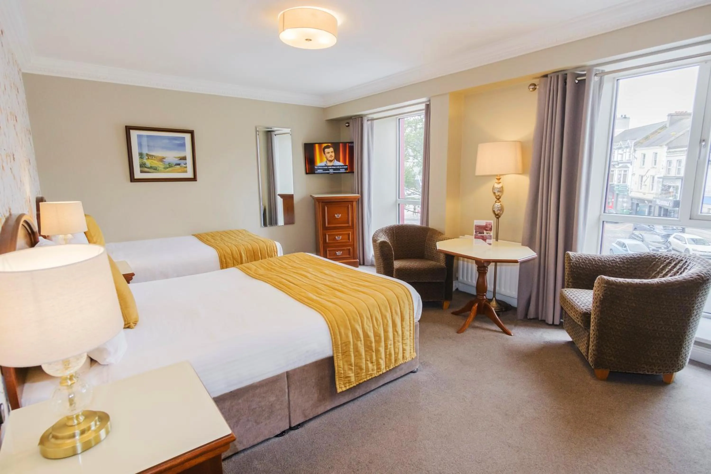 Bed in Central Hotel Donegal