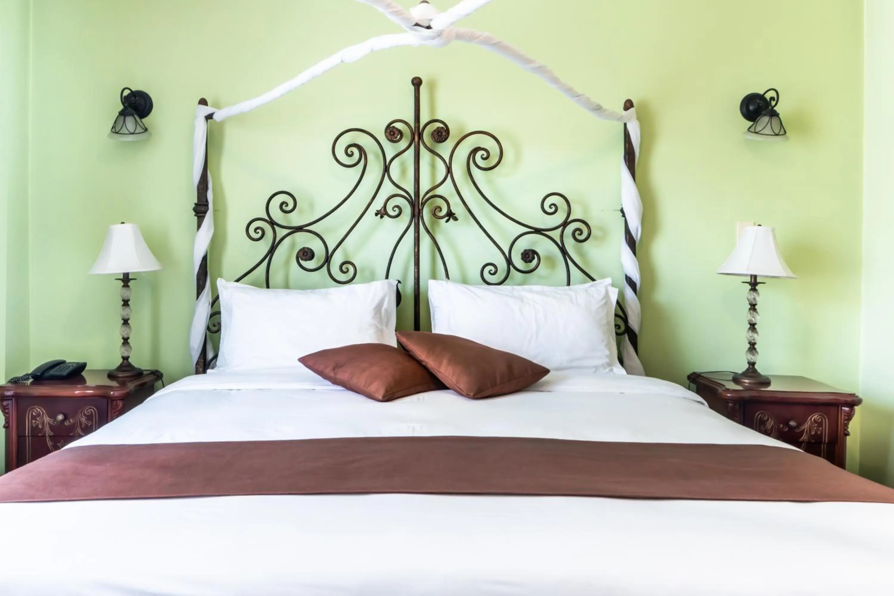 Bed in Casa Aliso Hotel Boutique