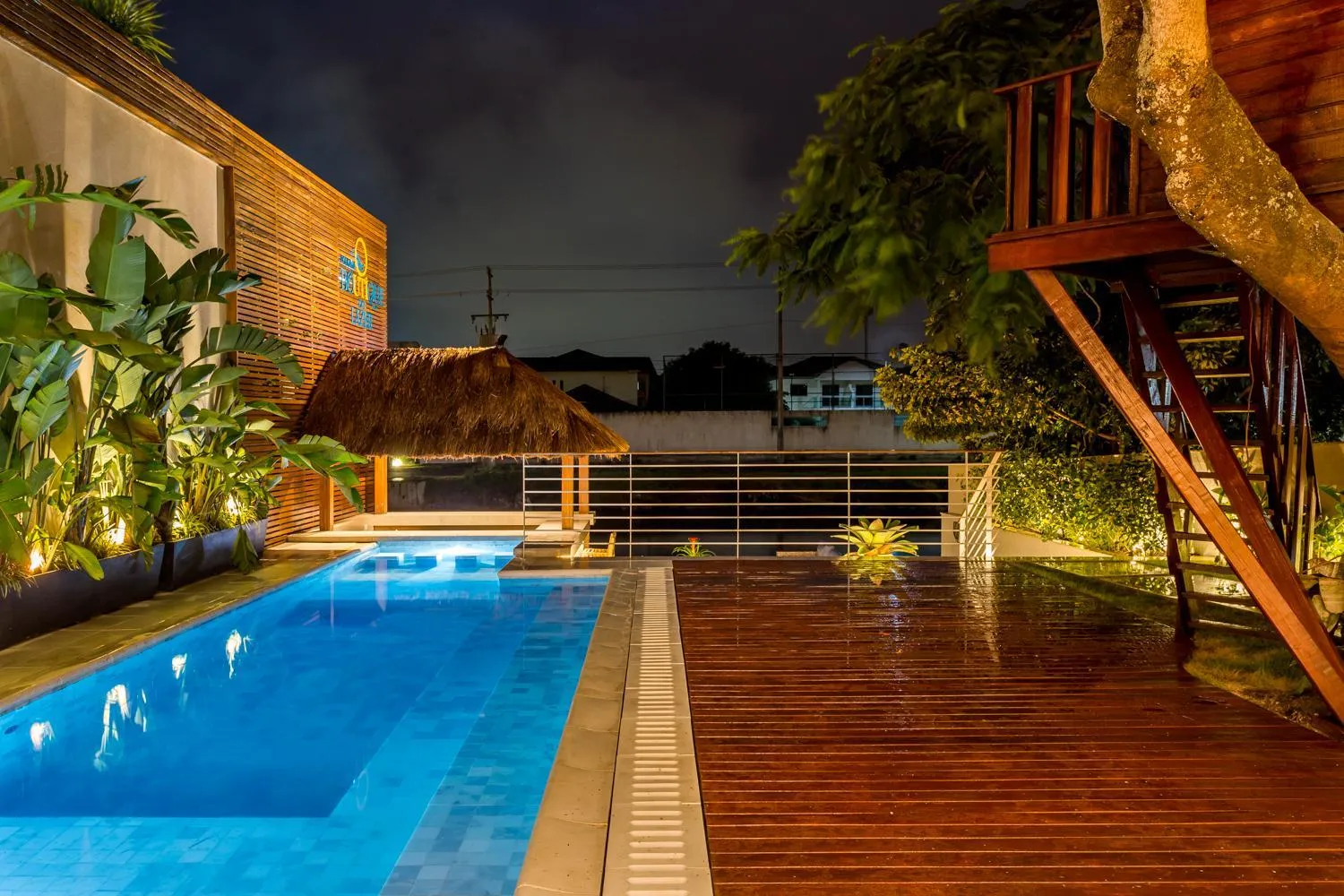 Swimming pool in Pousada Boutique do lazer