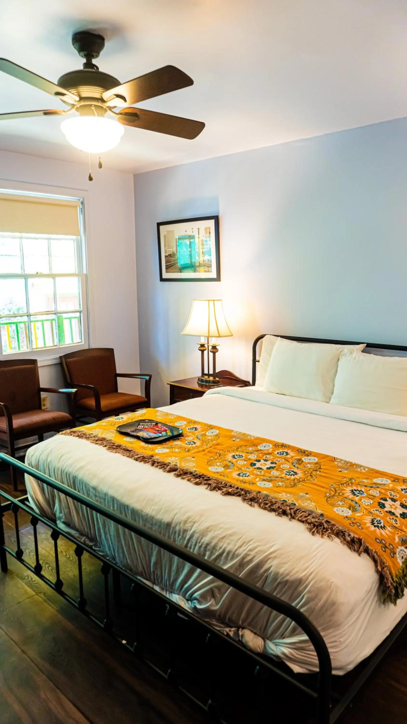 Bed in Historic Mardi Gras Inn