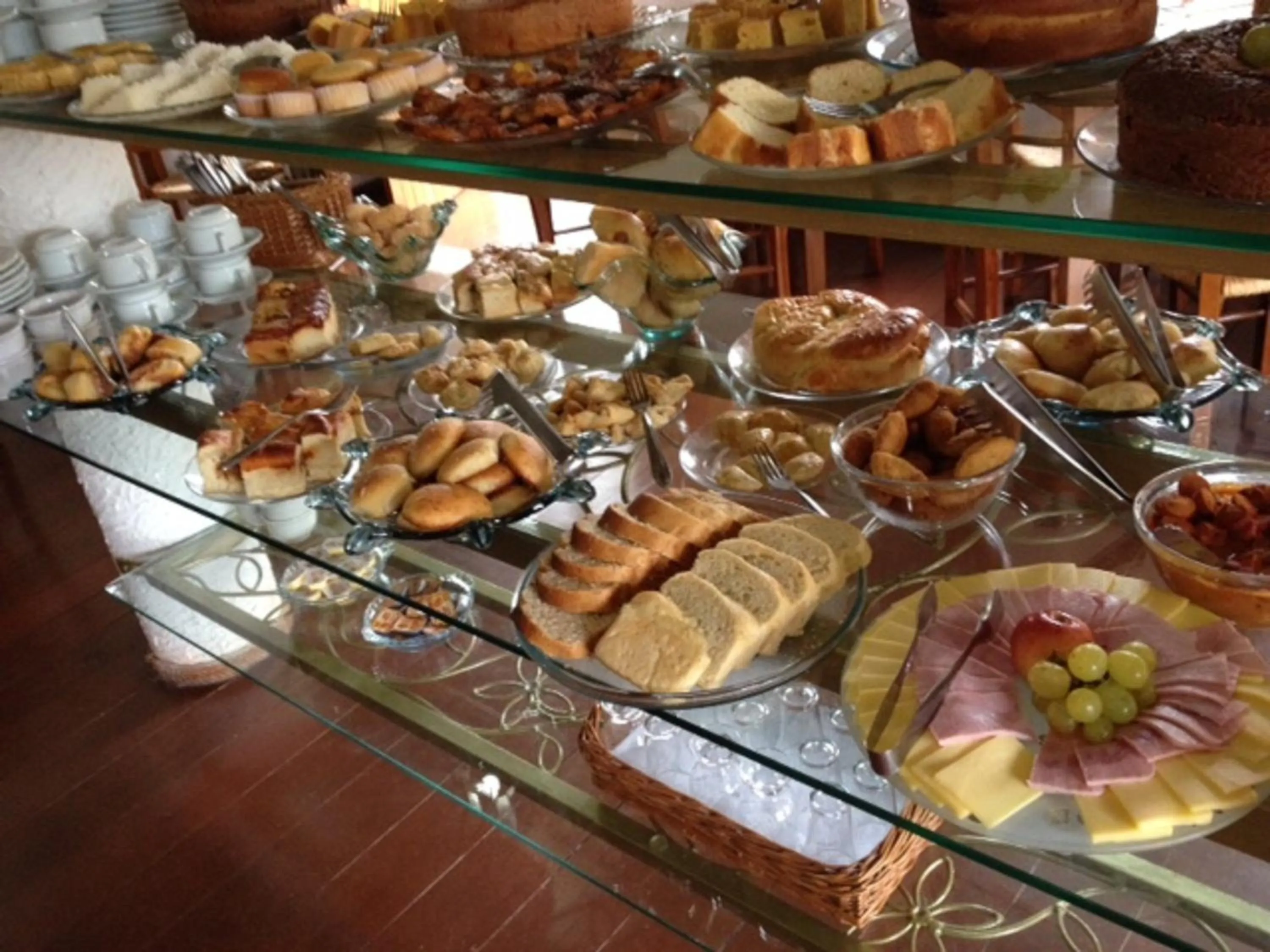 Buffet breakfast in Mirante de Lençóis