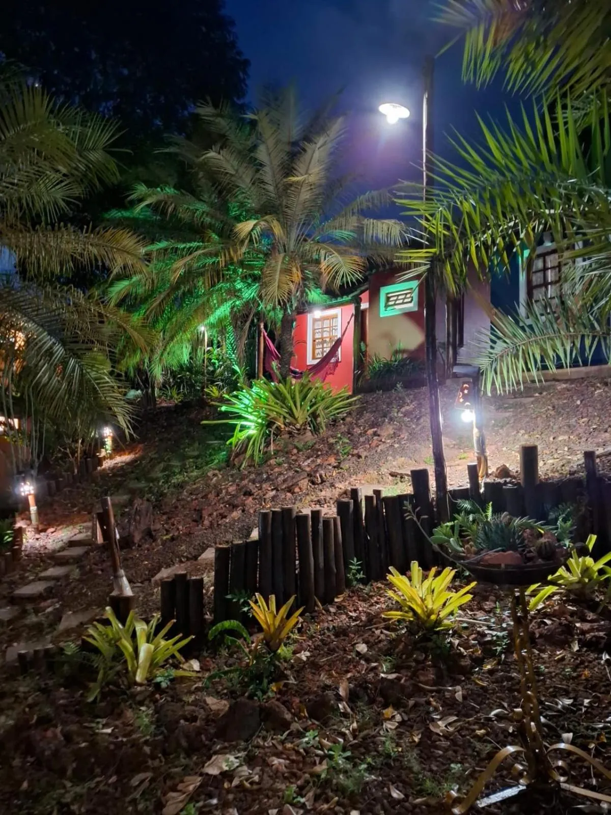 Garden view in Mirante de Lençóis