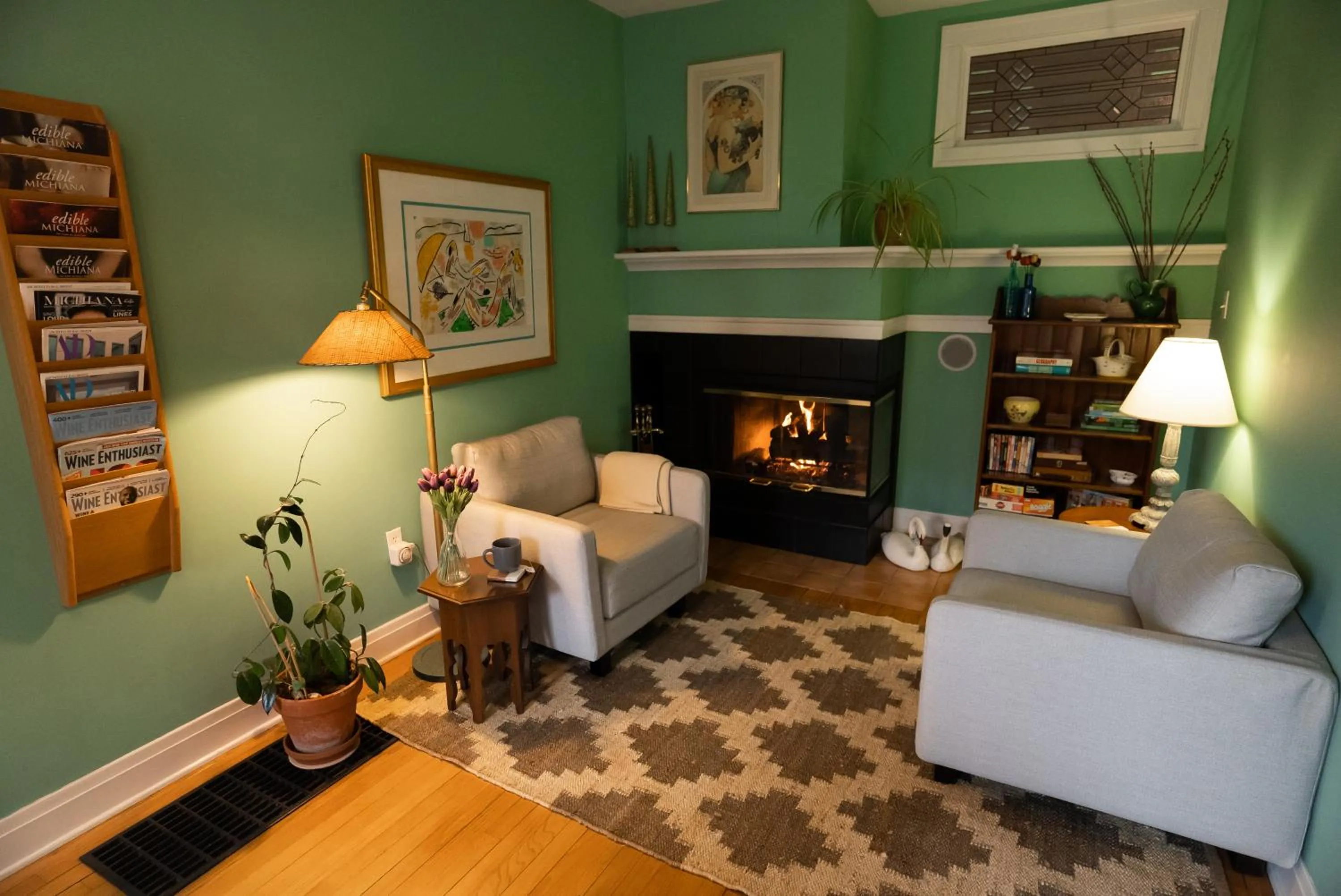 Seating area in Garden Grove Inn Bed and Breakfast