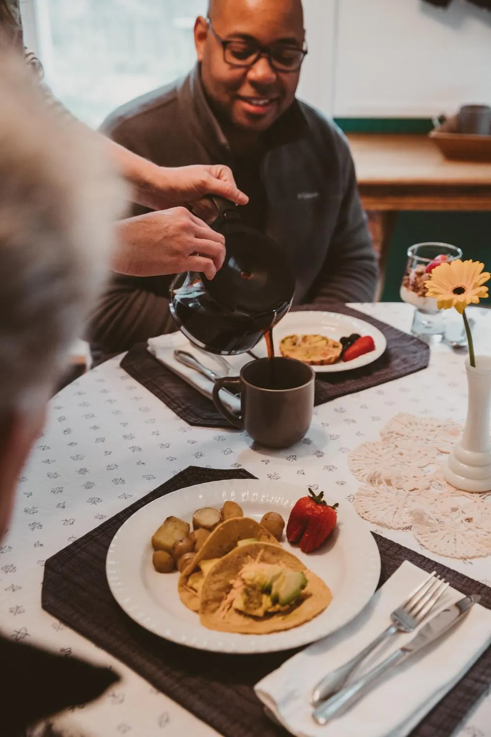 Food in Garden Grove Inn Bed and Breakfast