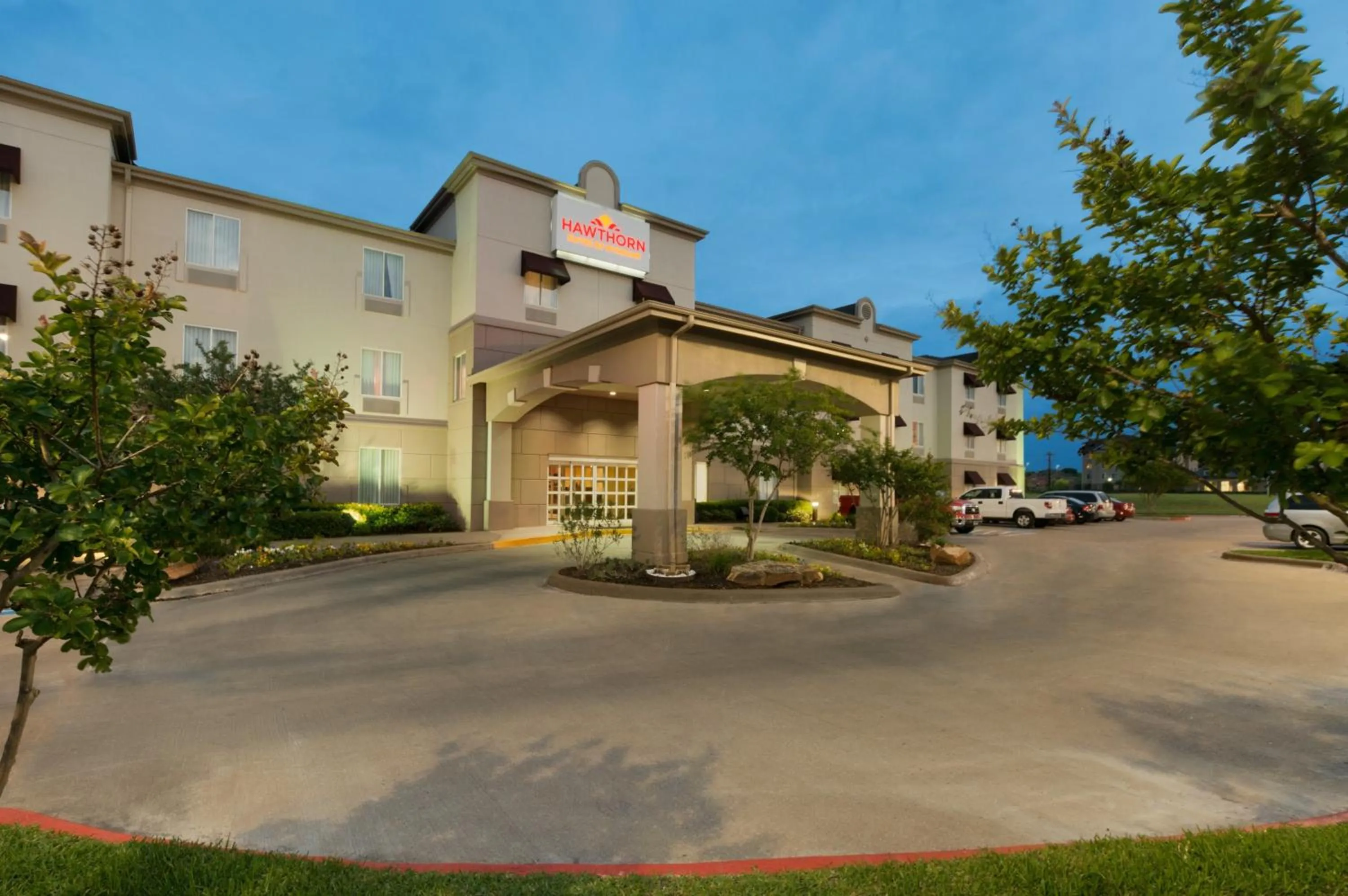Property building in Hawthorn Extended Stay by Wyndham College Station