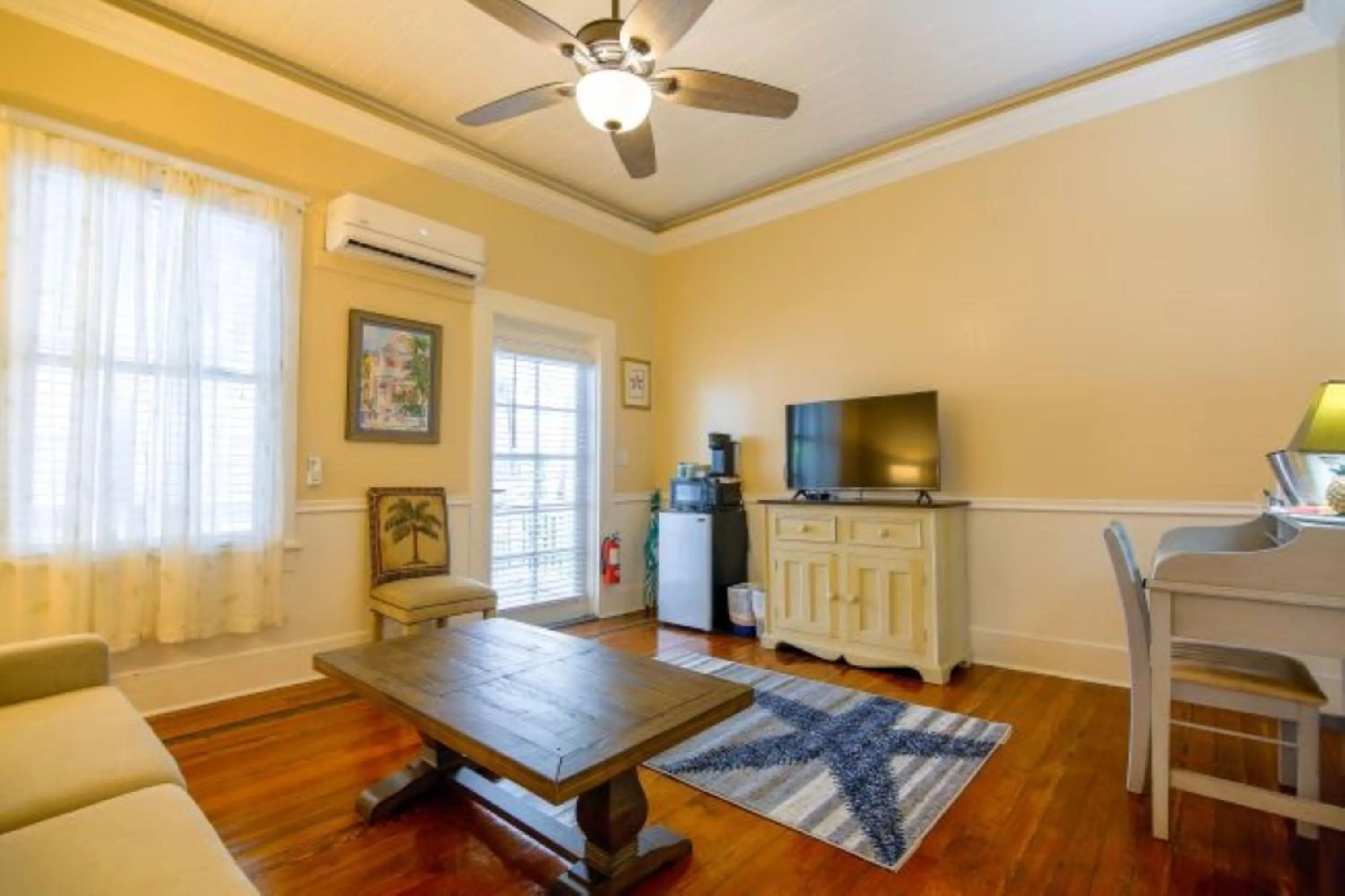 Seating area in Ambrosia Key West