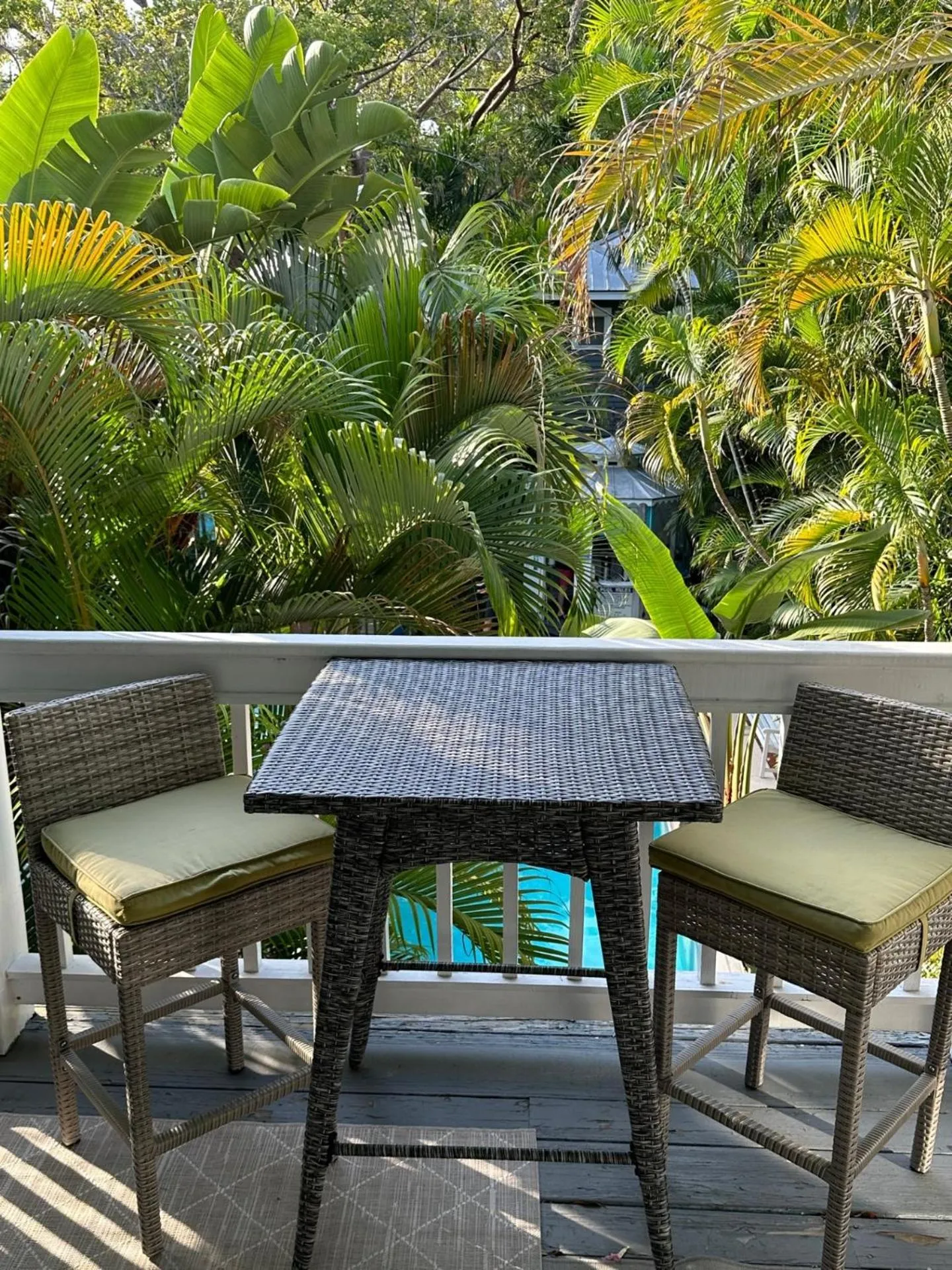 Seating area in Ambrosia Key West