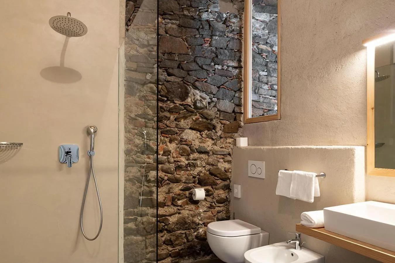 Bathroom in rössl bianco b&b&b