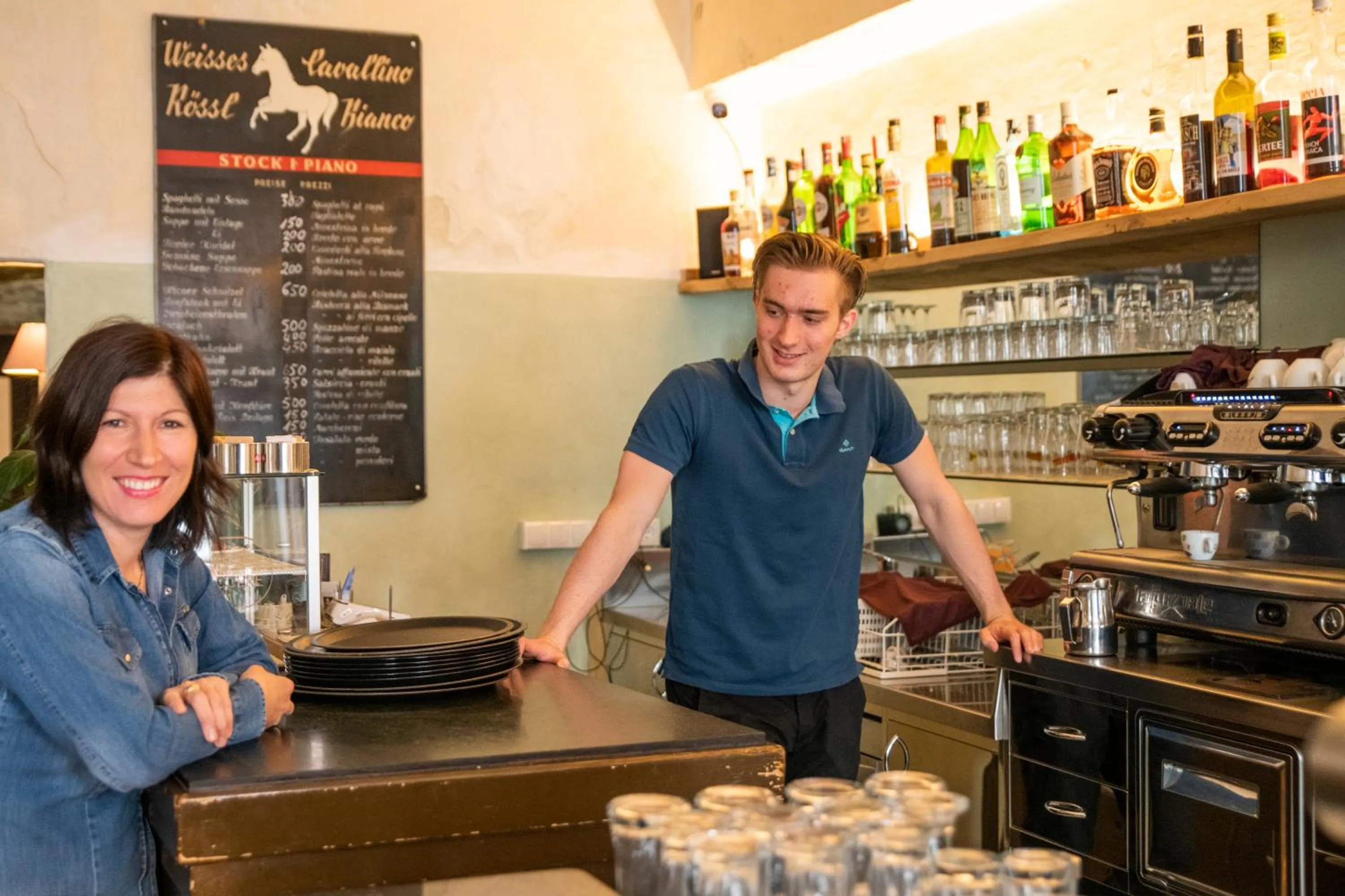 Lounge or bar in rössl bianco b&b&b