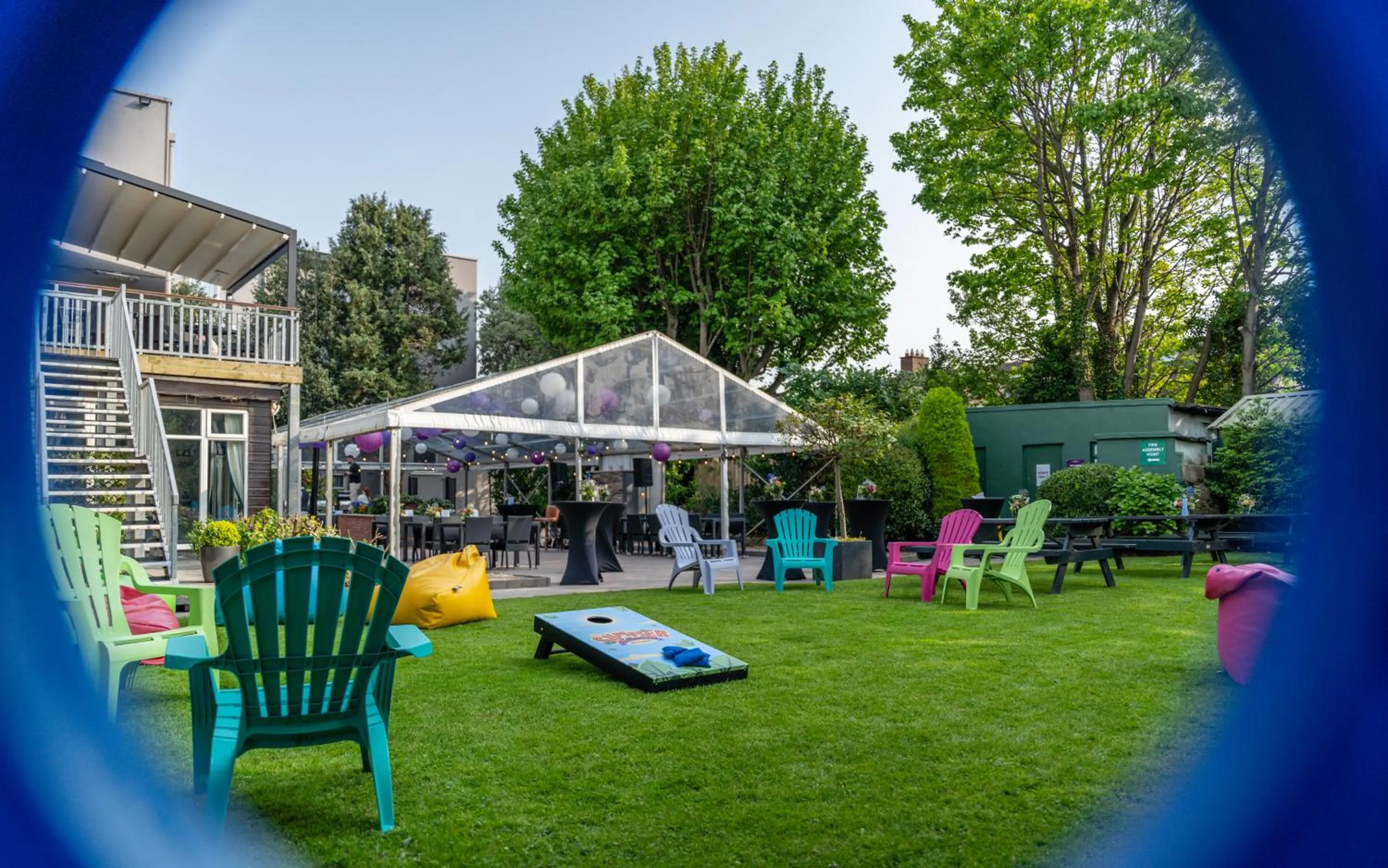 BBQ facilities in The Sandymount Hotel