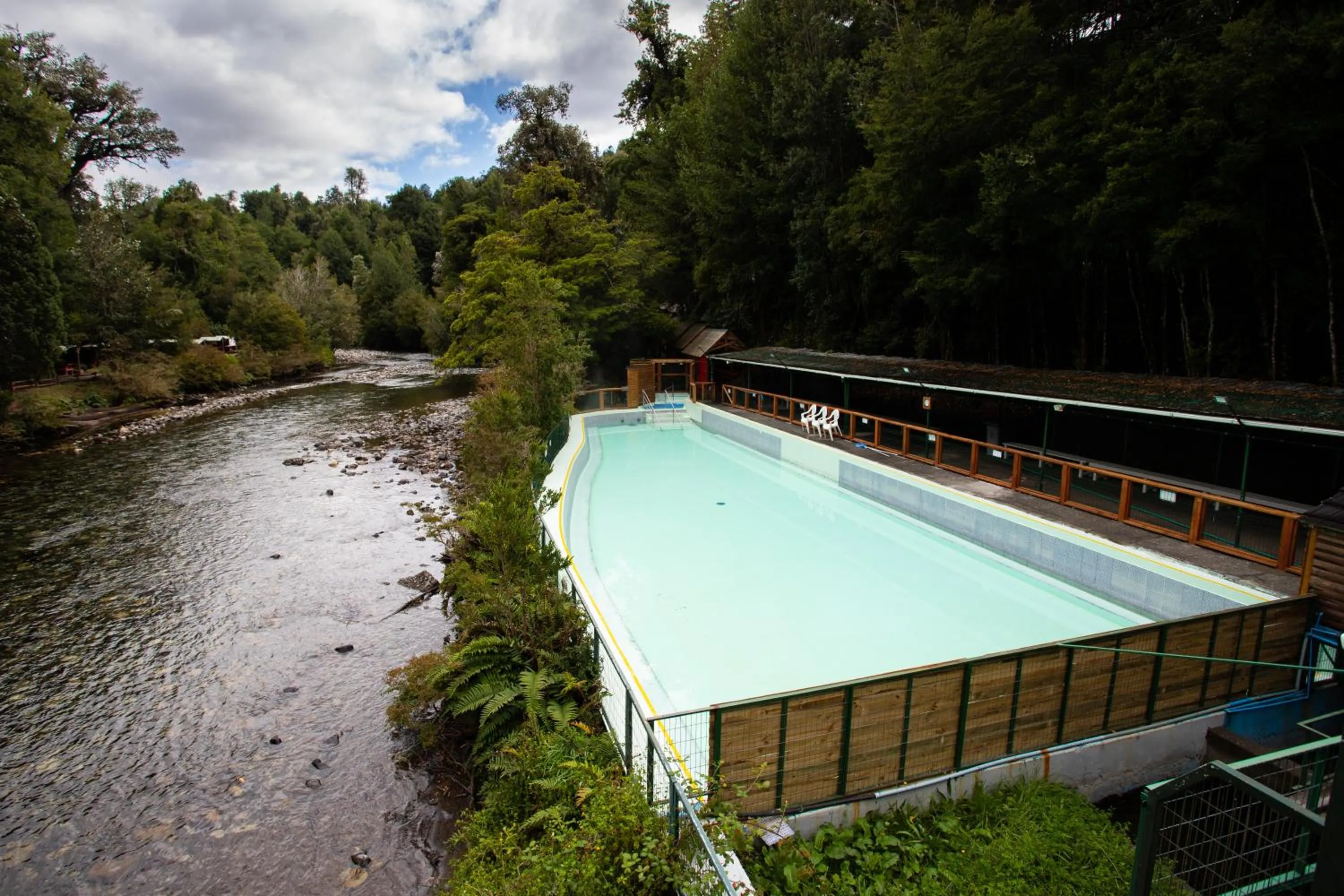 Hot Spring Bath in Termas de Aguas Calientes