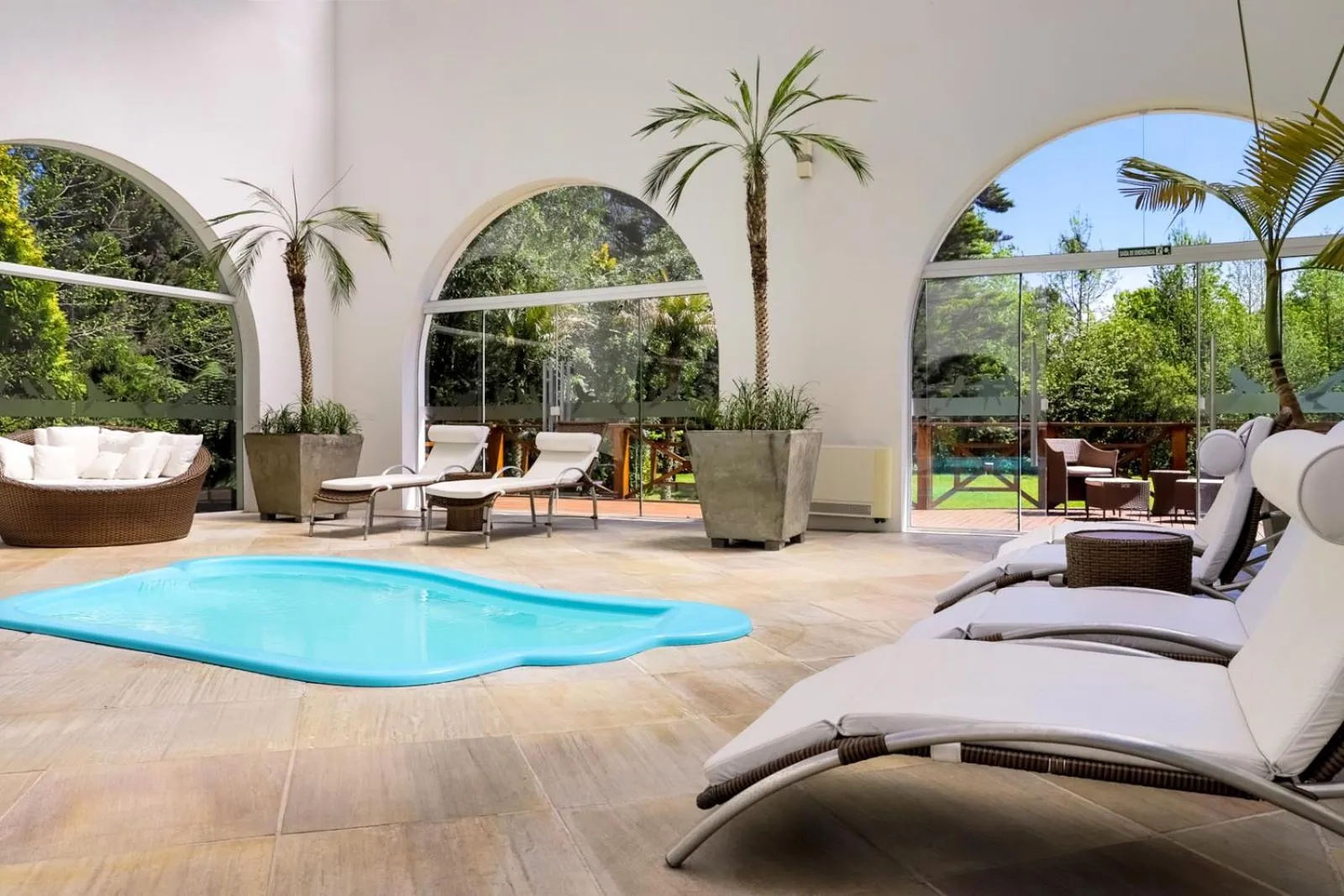 Swimming pool in Hotel Gramado Palace