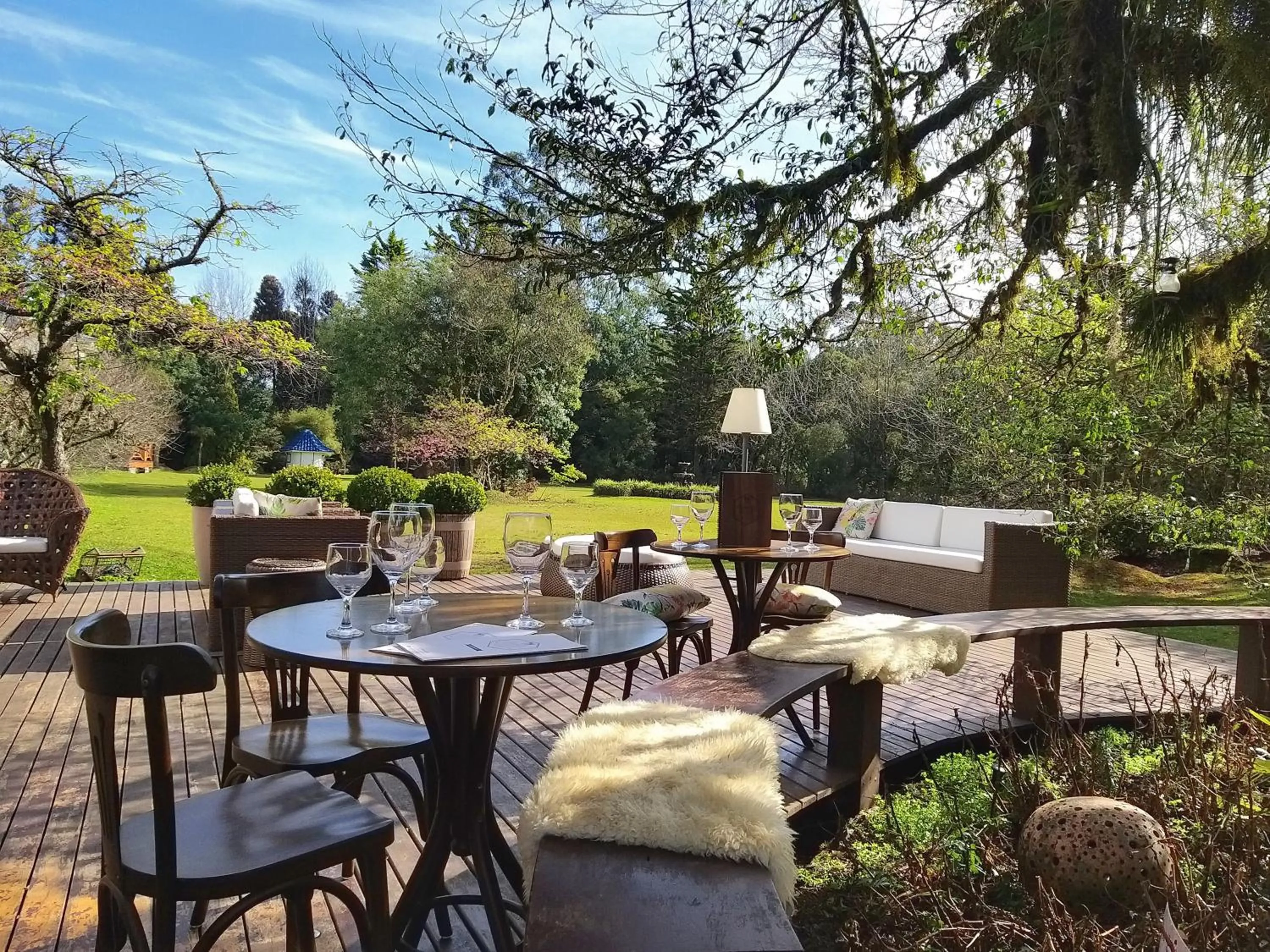 Garden in Hotel Gramado Palace
