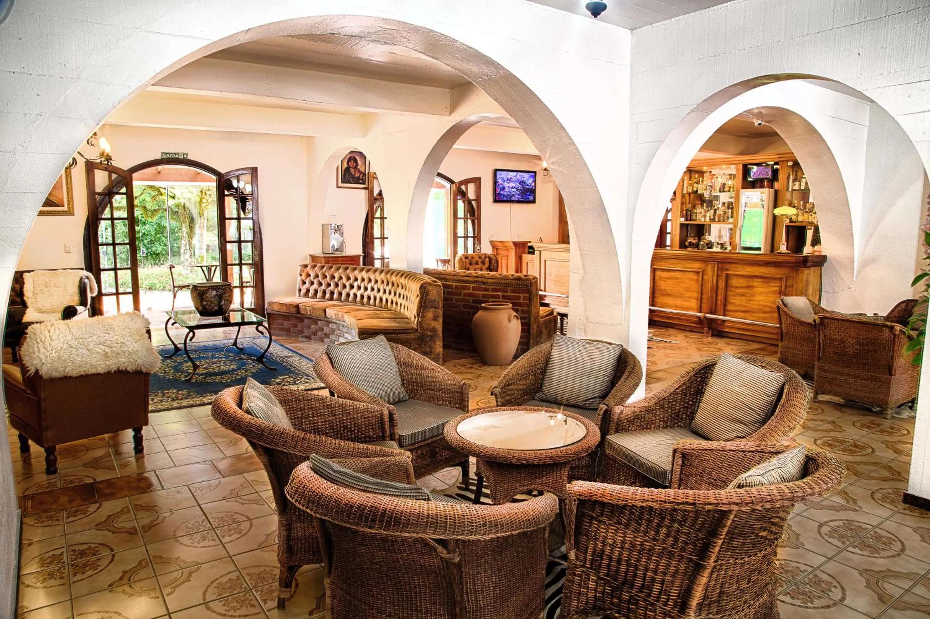 Living room in Hotel Gramado Palace