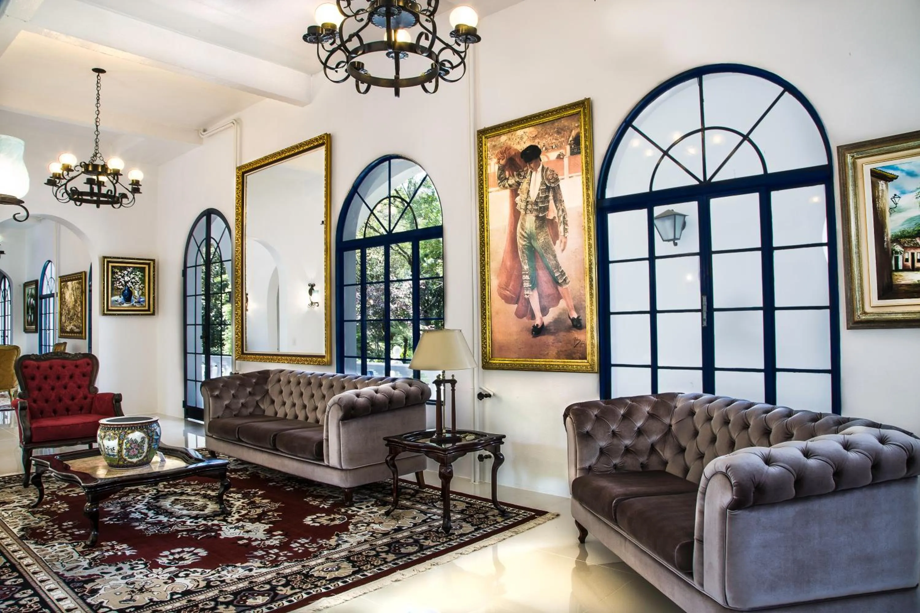 Living room in Hotel Gramado Palace