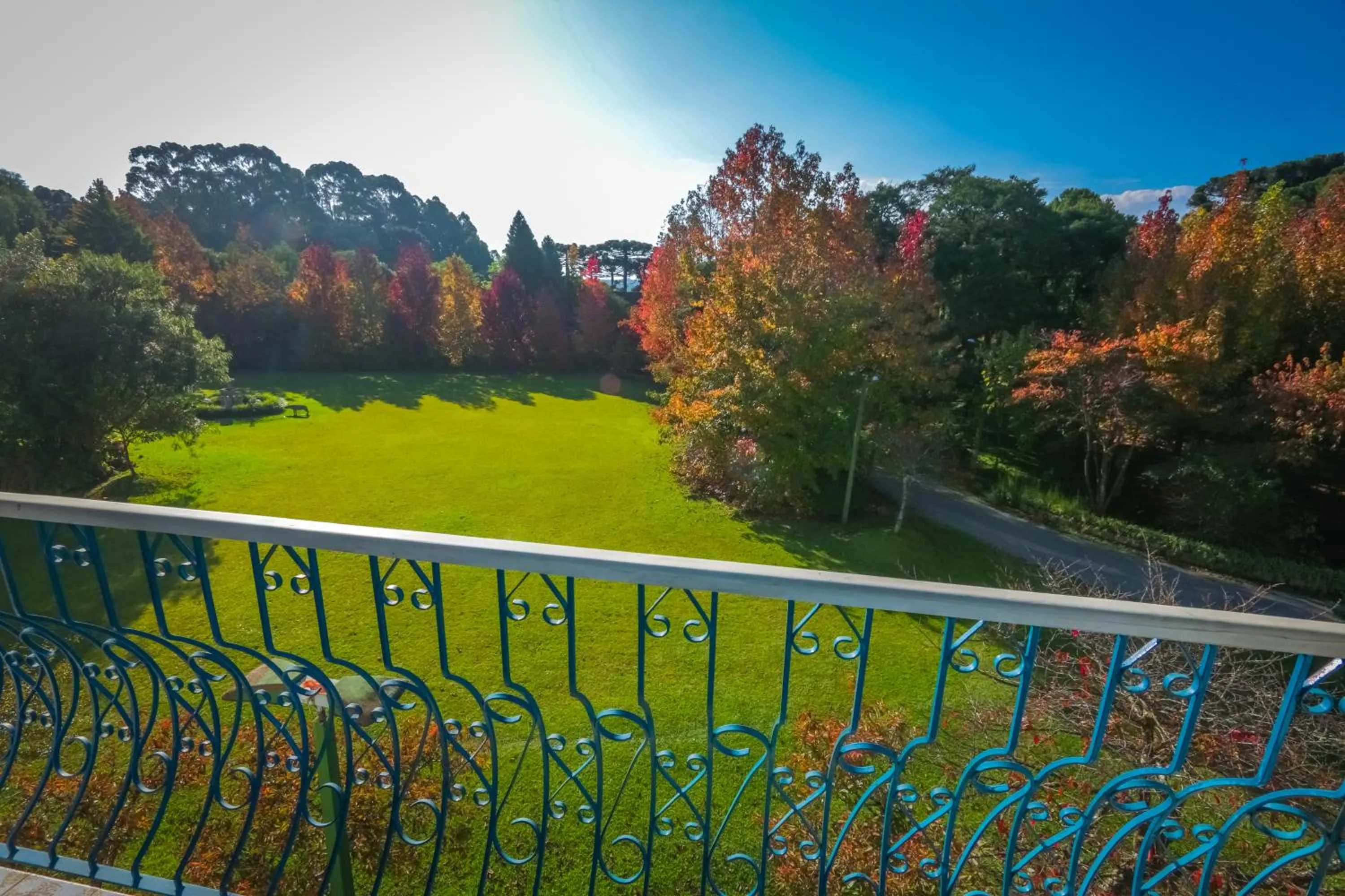 Garden view in Hotel Gramado Palace