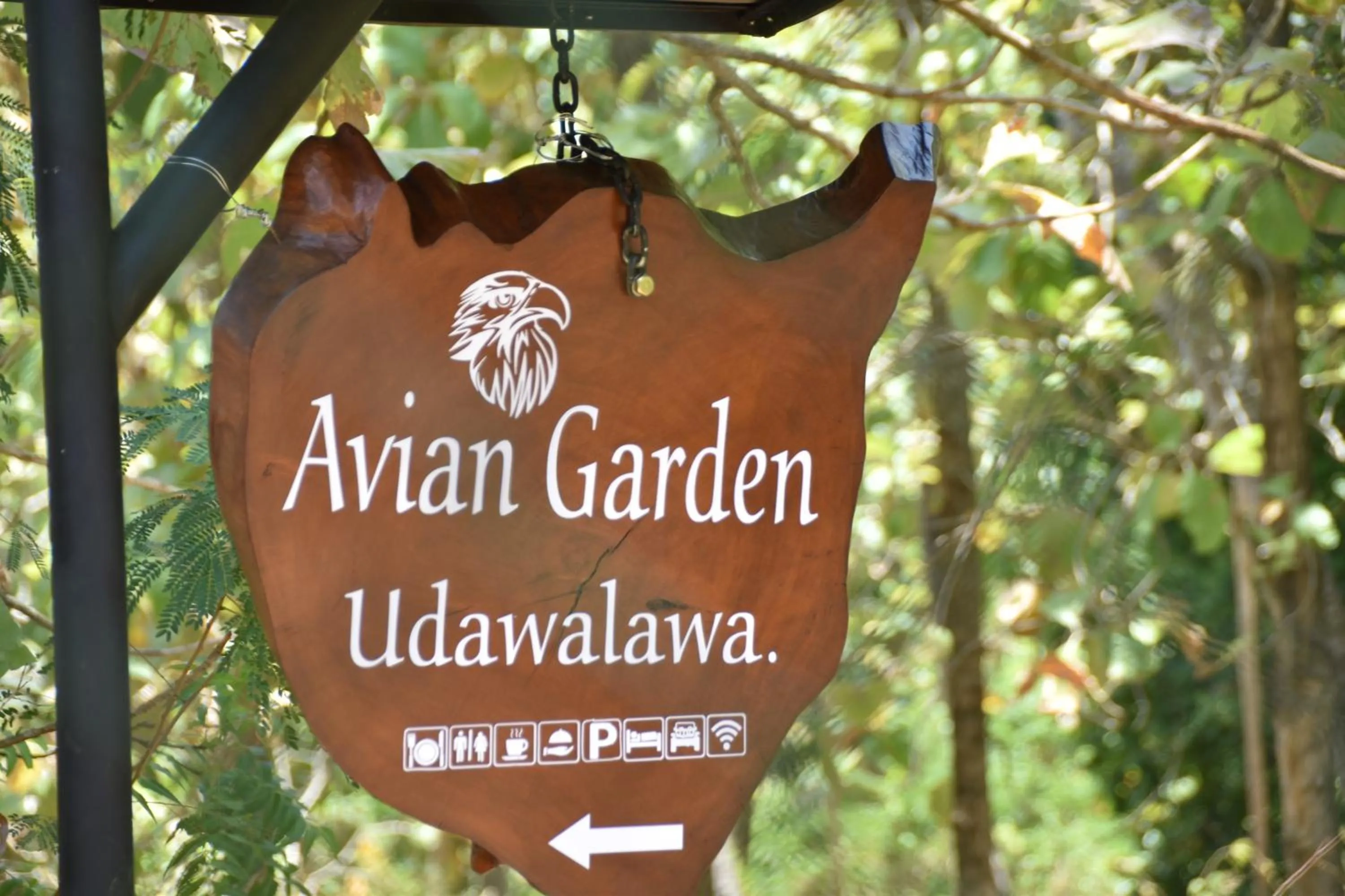 Facade/entrance in Avian Garden Udawalawe