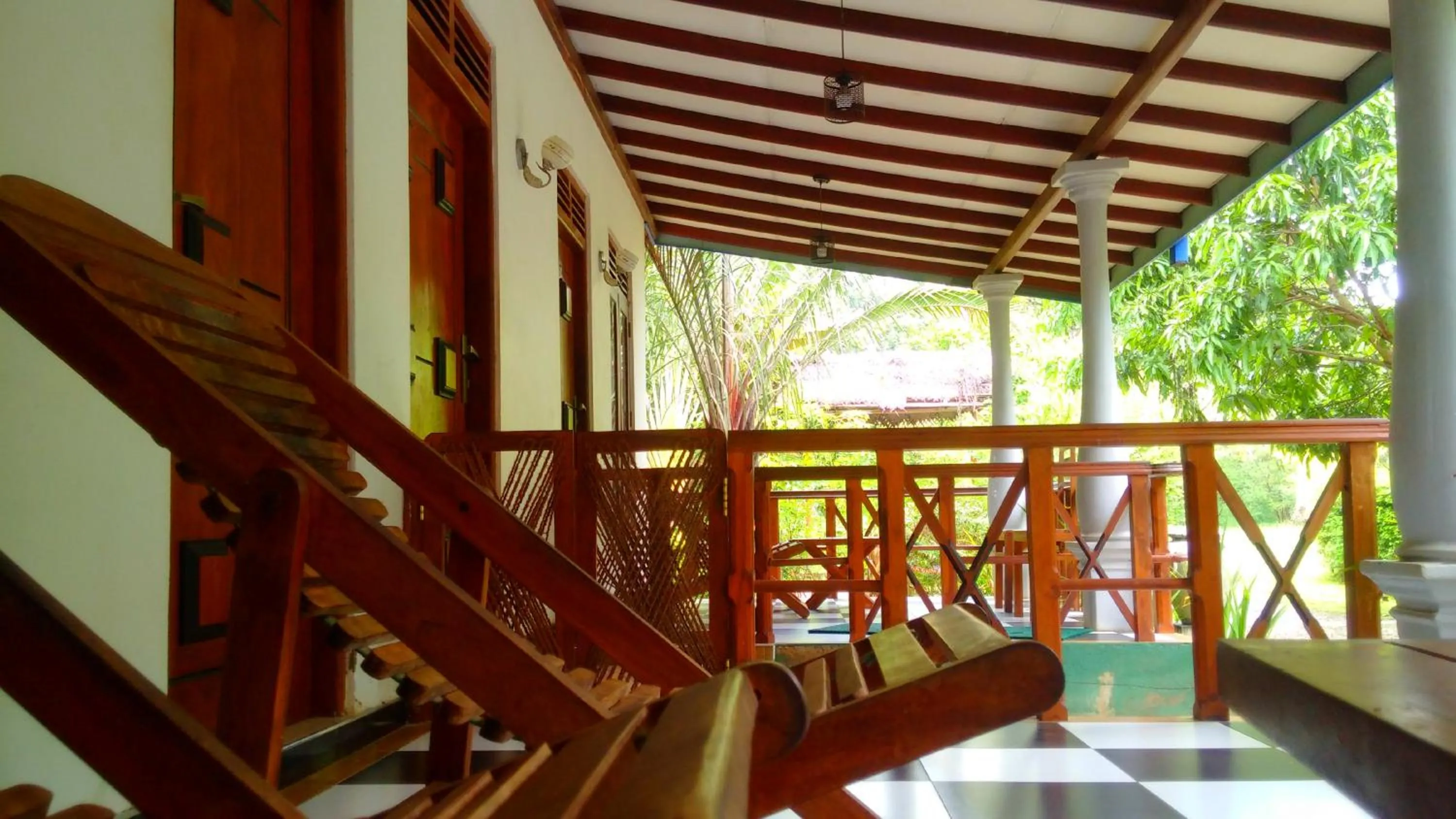 Balcony/Terrace in Avian Garden Udawalawe