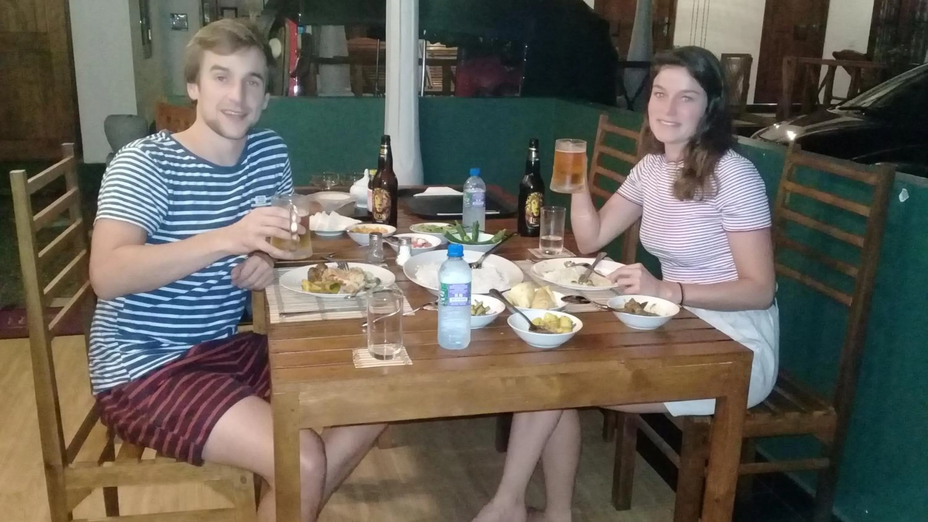 Family in Avian Garden Udawalawe