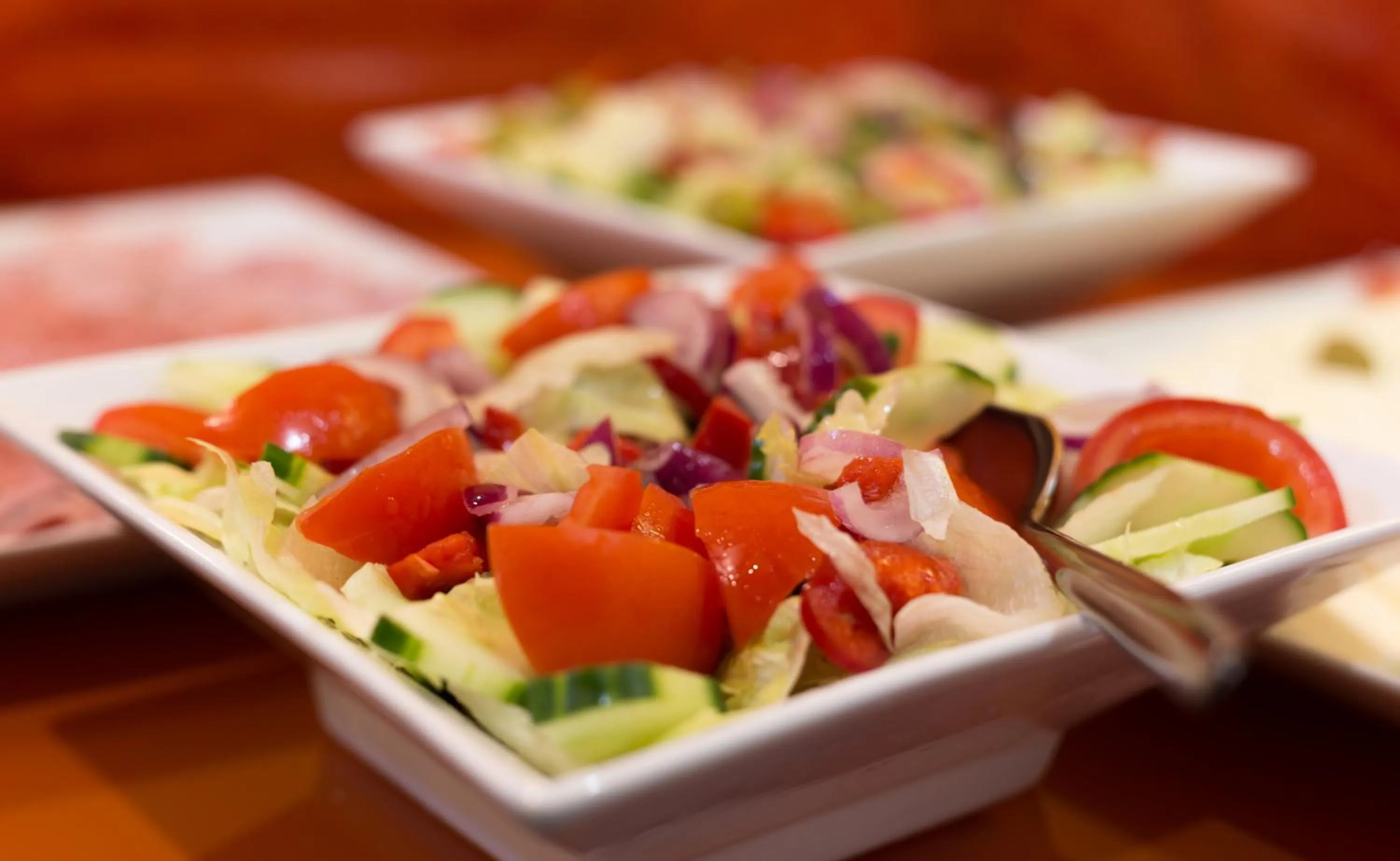 Food close-up in Zeus Essence Bucharest Venezia