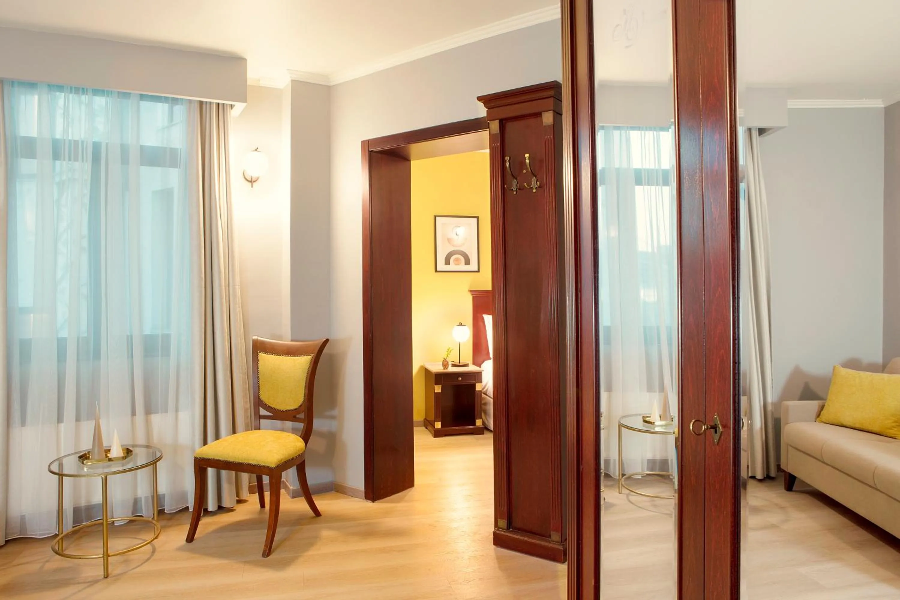 Bed in Zeus Essence Bucharest Venezia