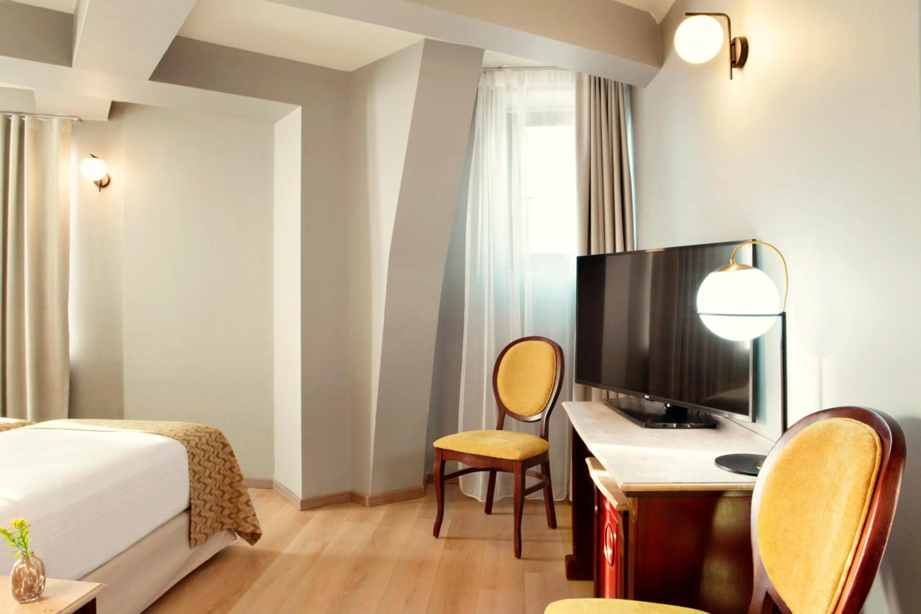 Bed in Zeus Essence Bucharest Venezia