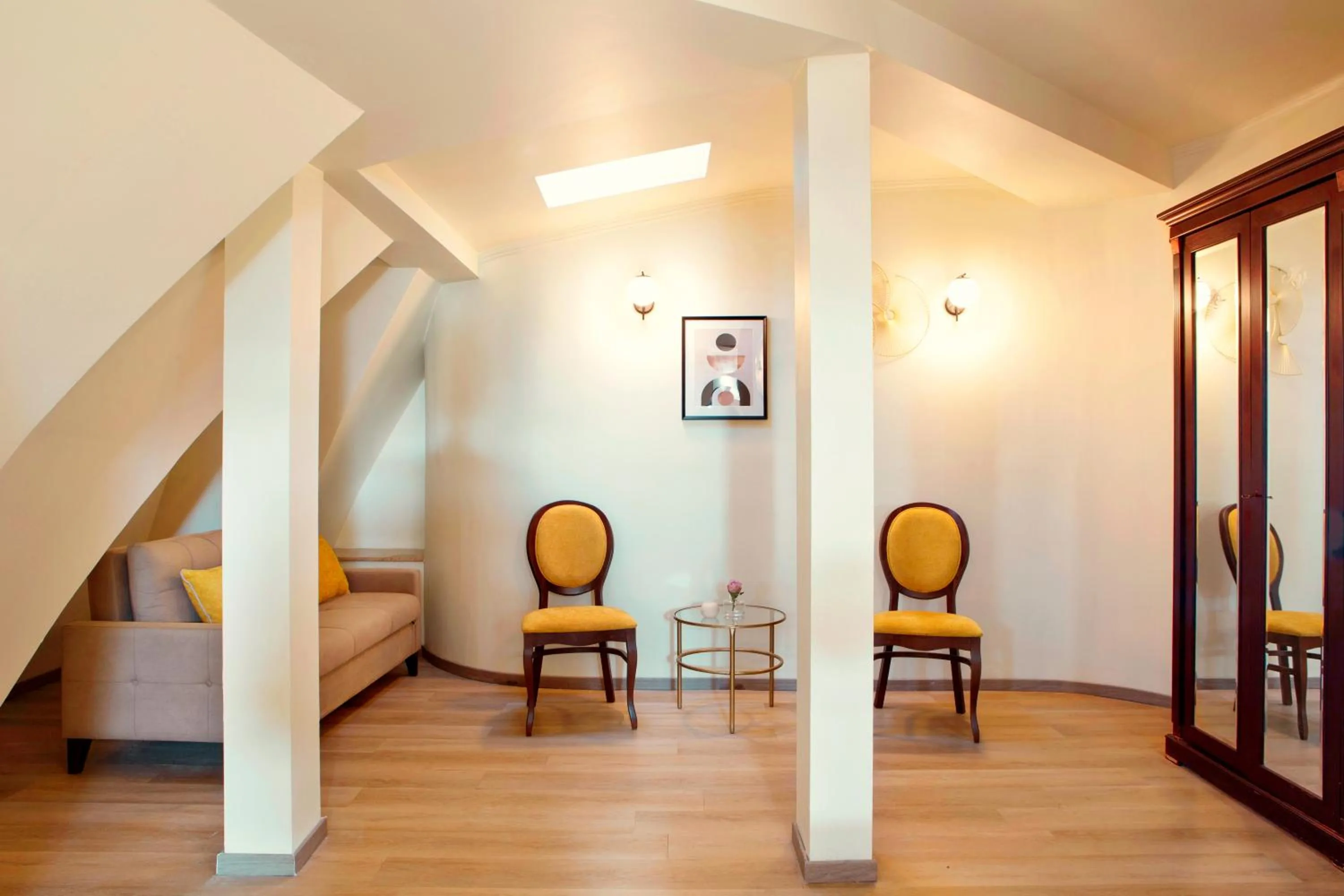 Bed in Zeus Essence Bucharest Venezia