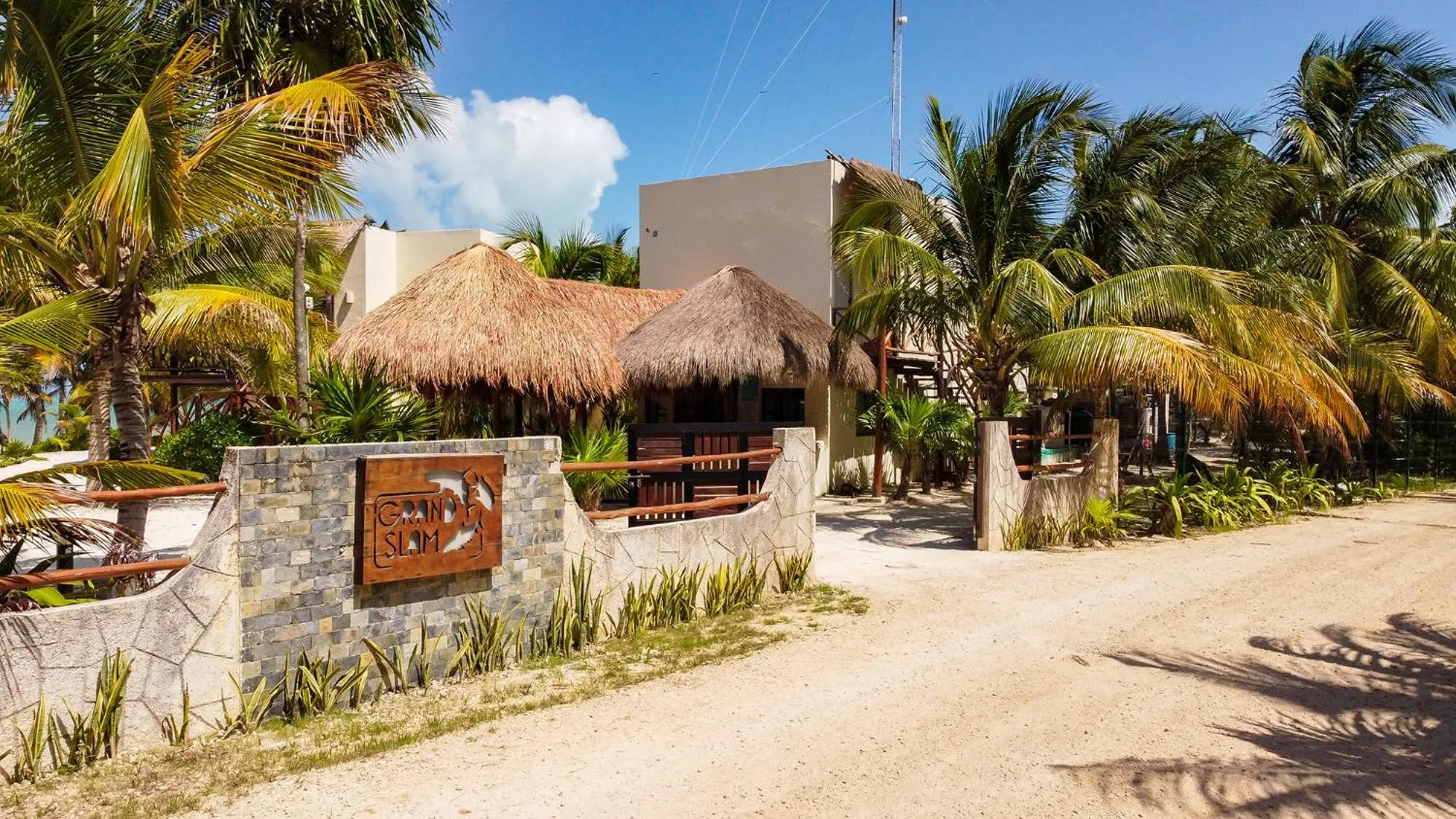Property building in Grand Slam Fishing Lodge Tulum