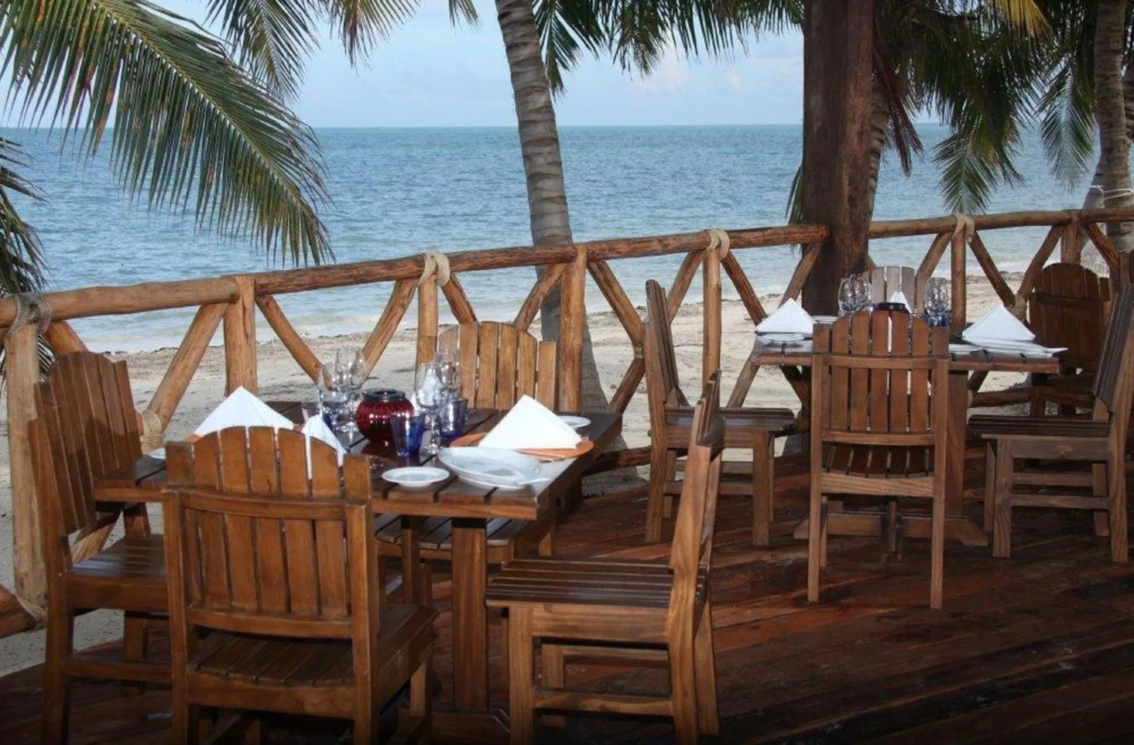 Restaurant/places to eat in Grand Slam Fishing Lodge Tulum