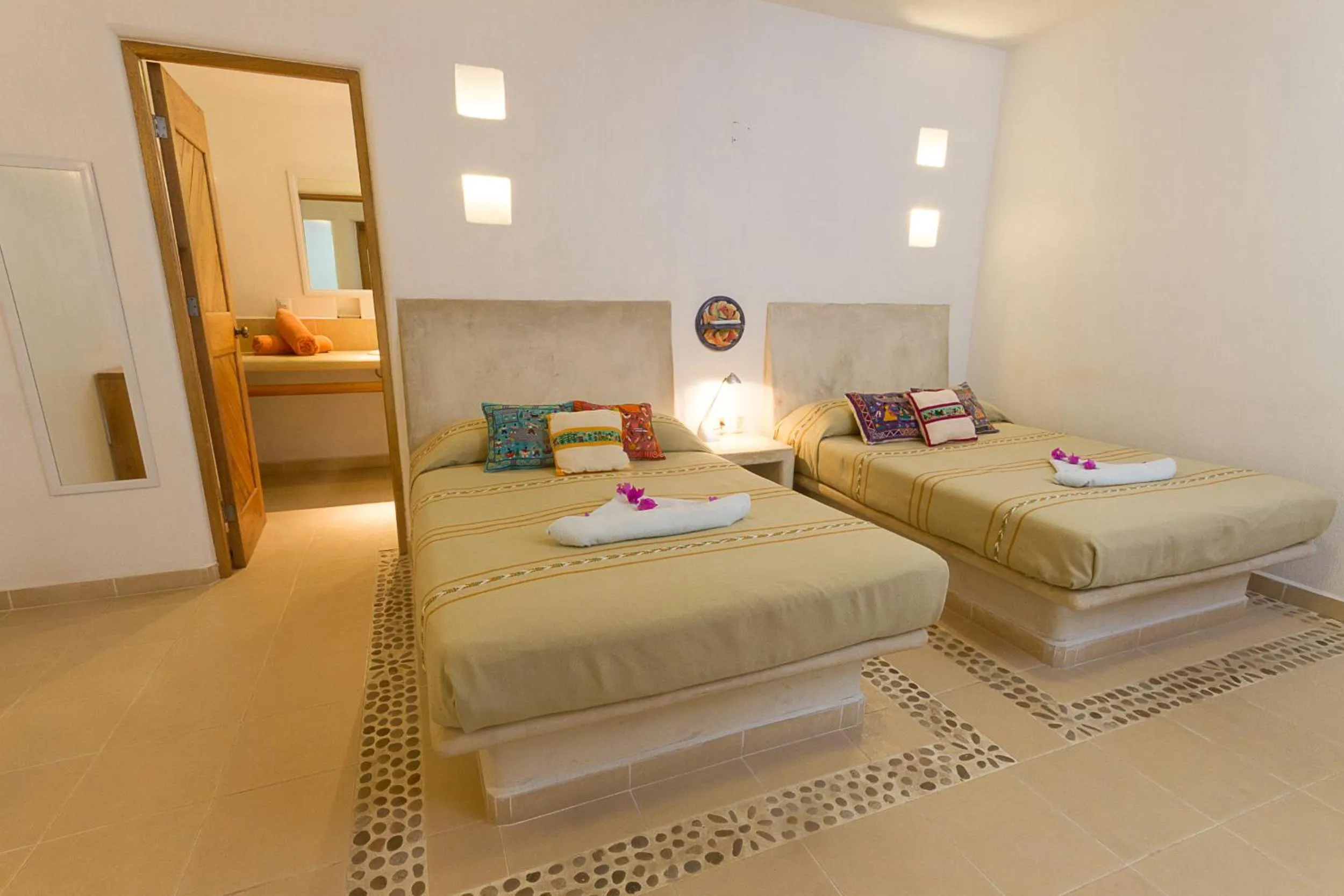 Bedroom, Bed in Villas Naomi