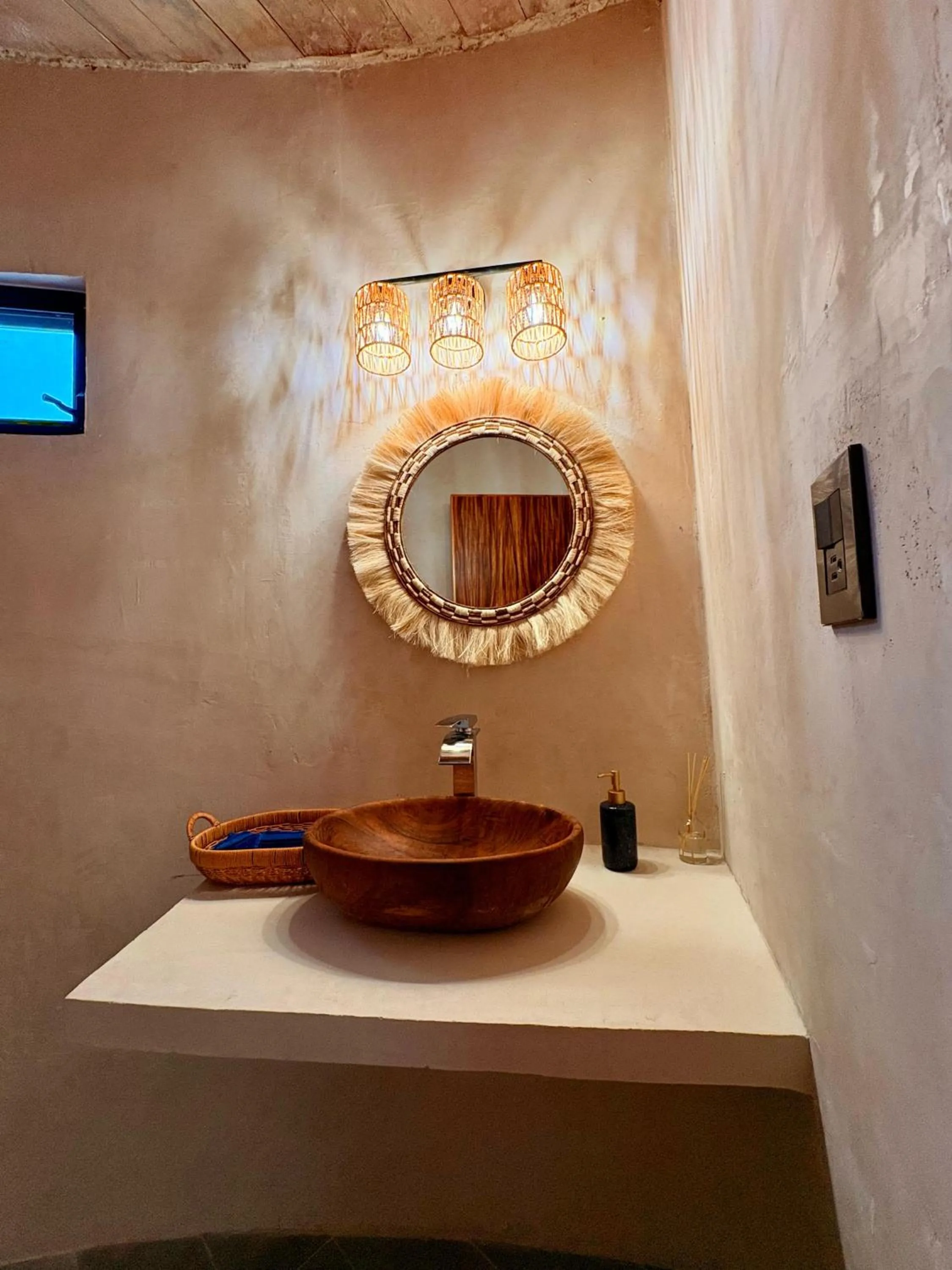 Bathroom in Cabanas Jaalkab