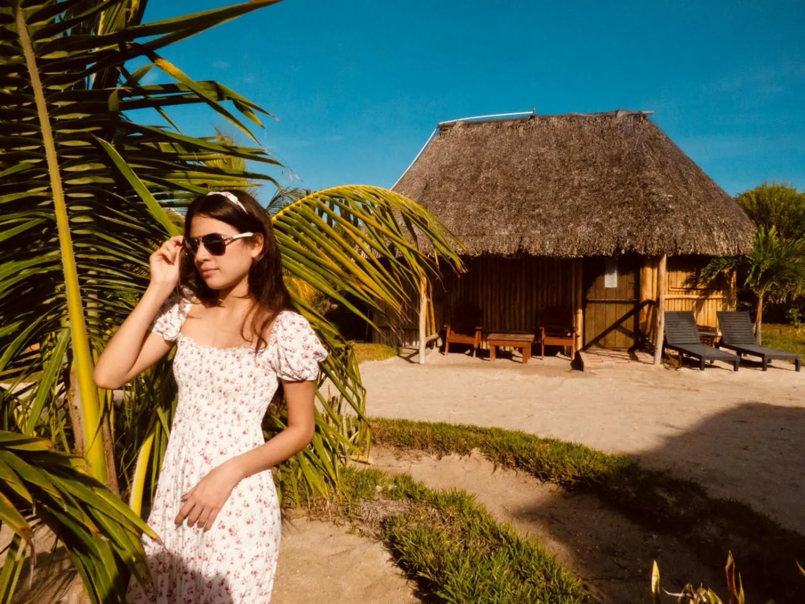 Garden in Cabanas Jaalkab