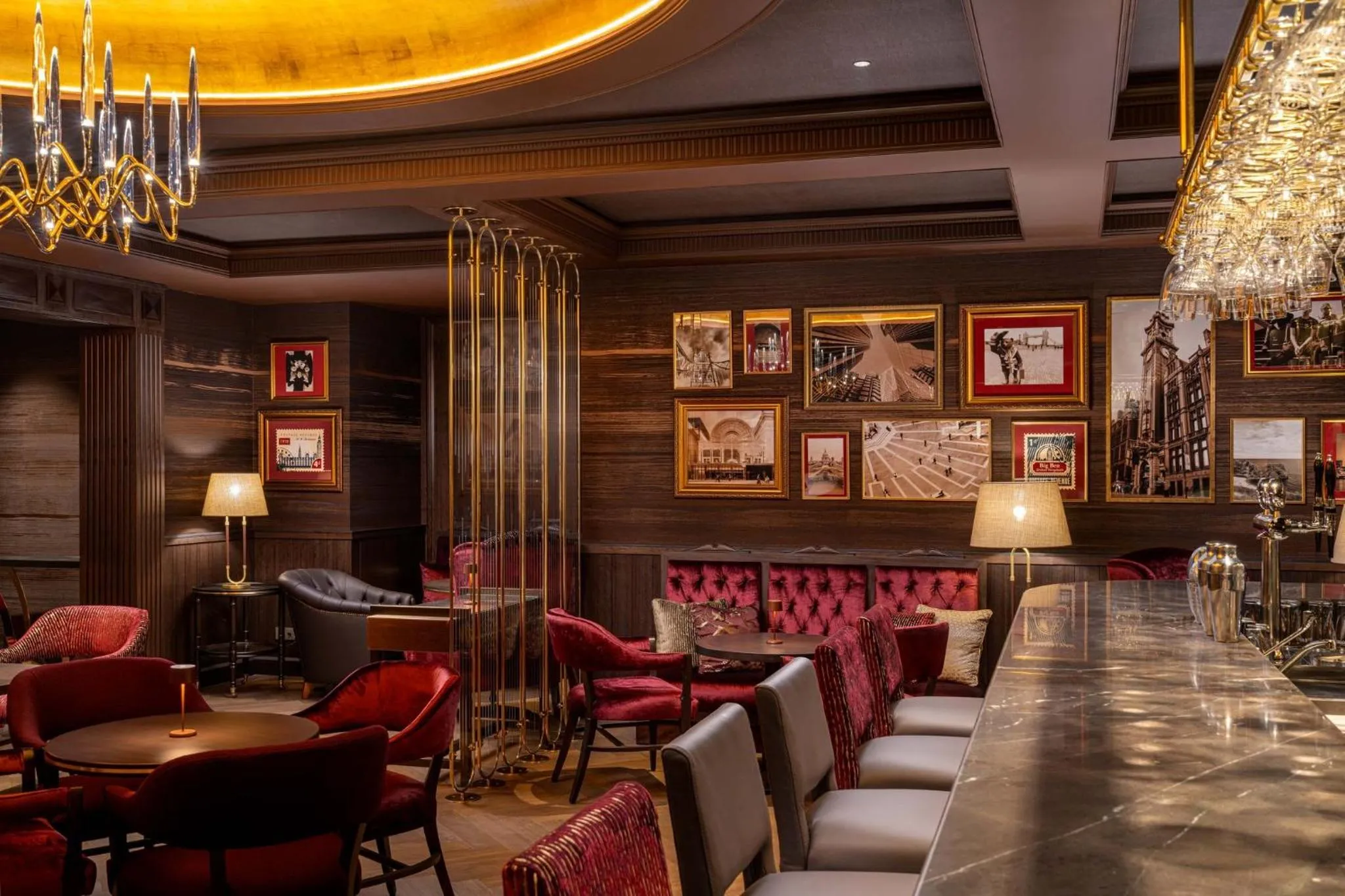 Lounge or bar in InterContinental Athenee Palace Bucharest by IHG