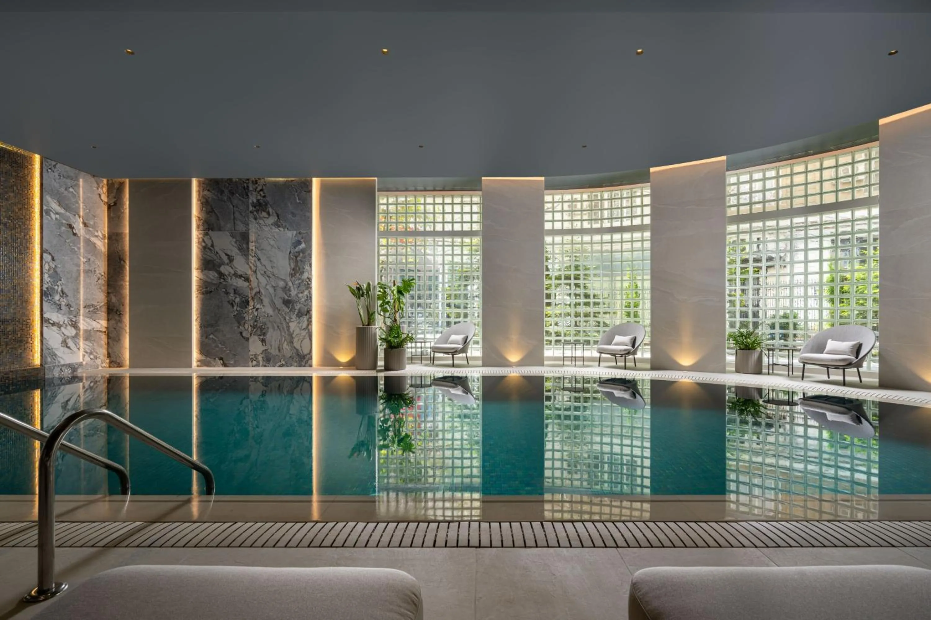 Swimming pool in InterContinental Athenee Palace Bucharest by IHG