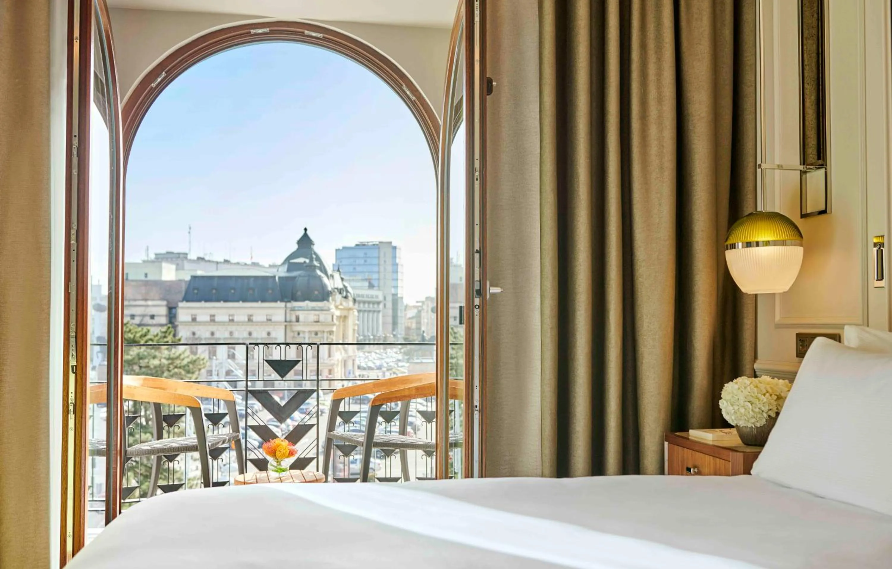 Bed in InterContinental Athenee Palace Bucharest by IHG