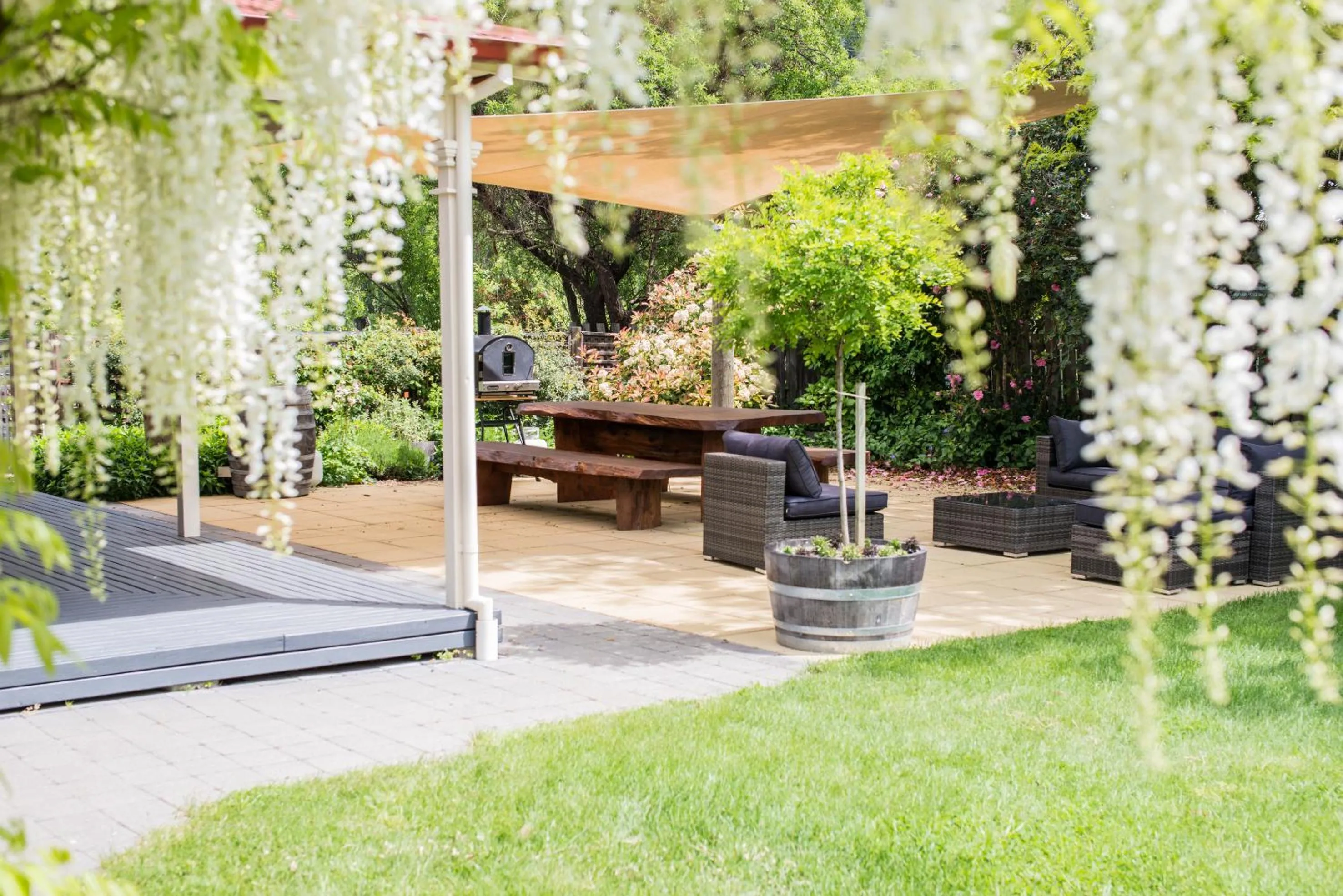 BBQ facilities in Hartley Homestead Boutique Bed & Breakfast