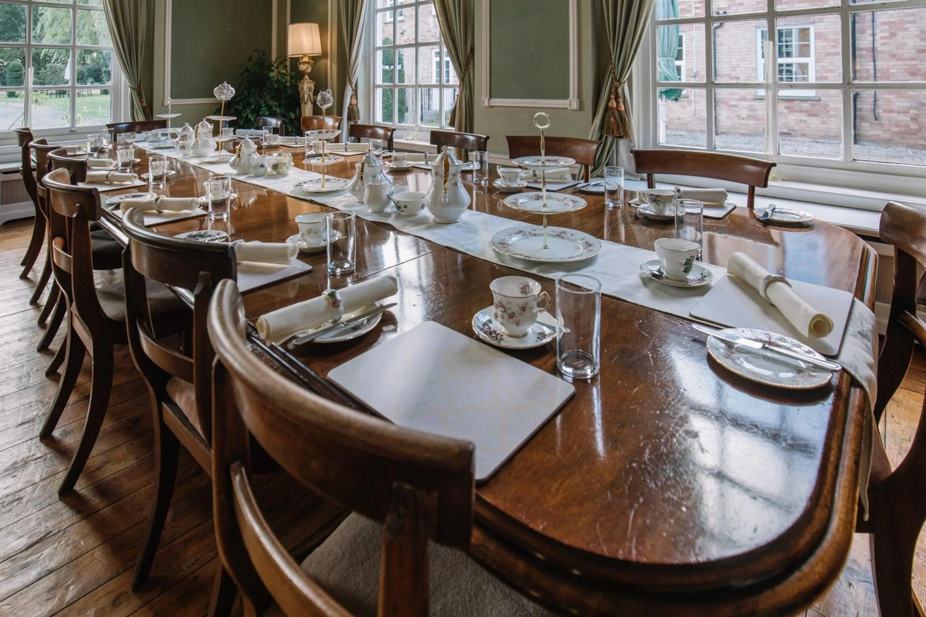 Dining area in Hemswell Court