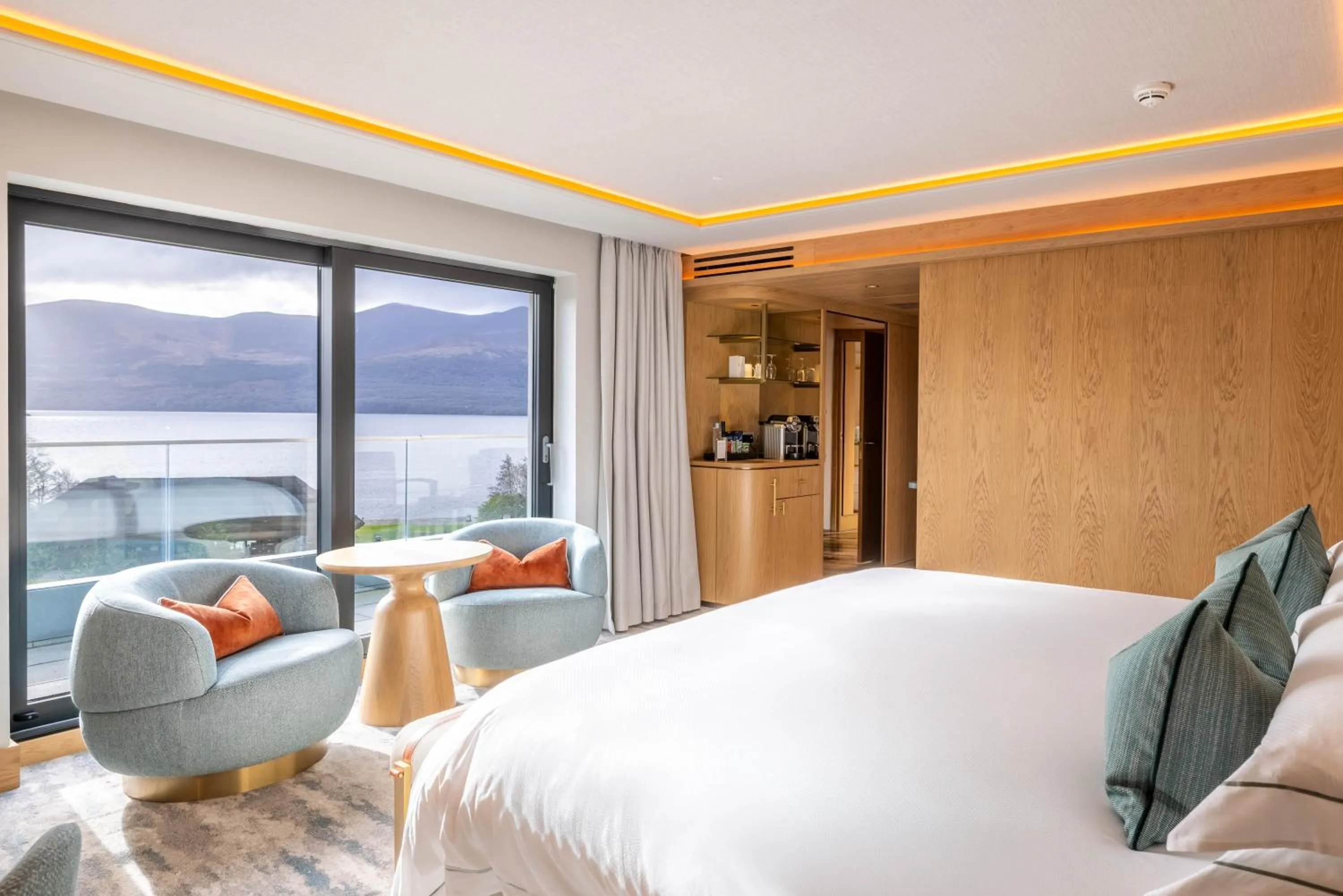 Bed in The Europe Hotel & Resort