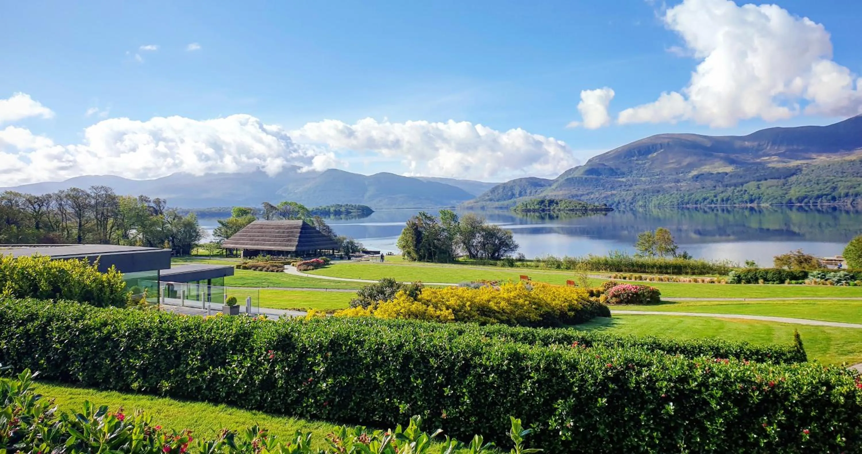 Garden view in The Europe Hotel & Resort