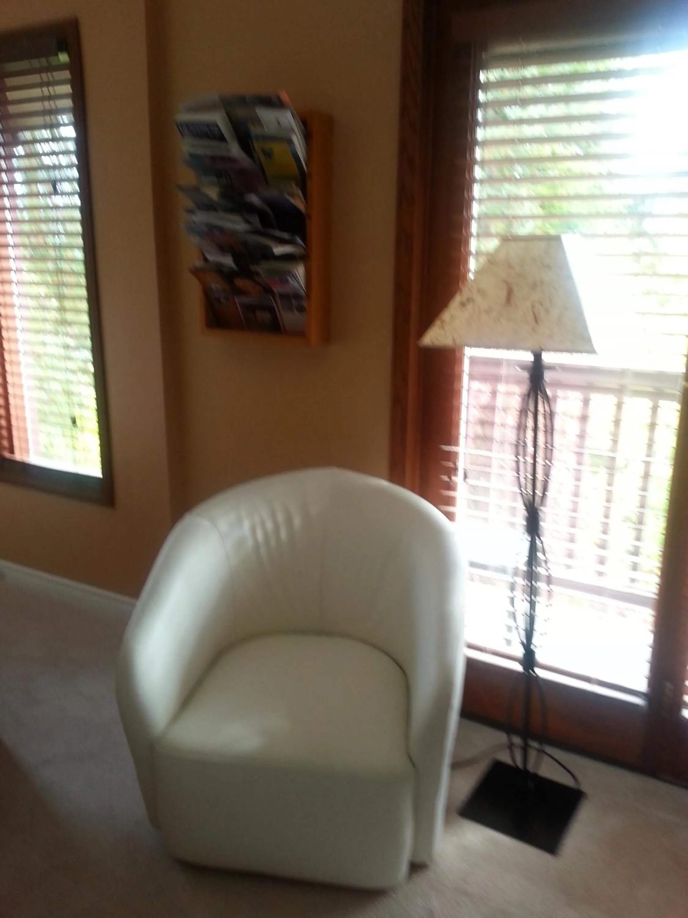 Seating area in Creekside B&B