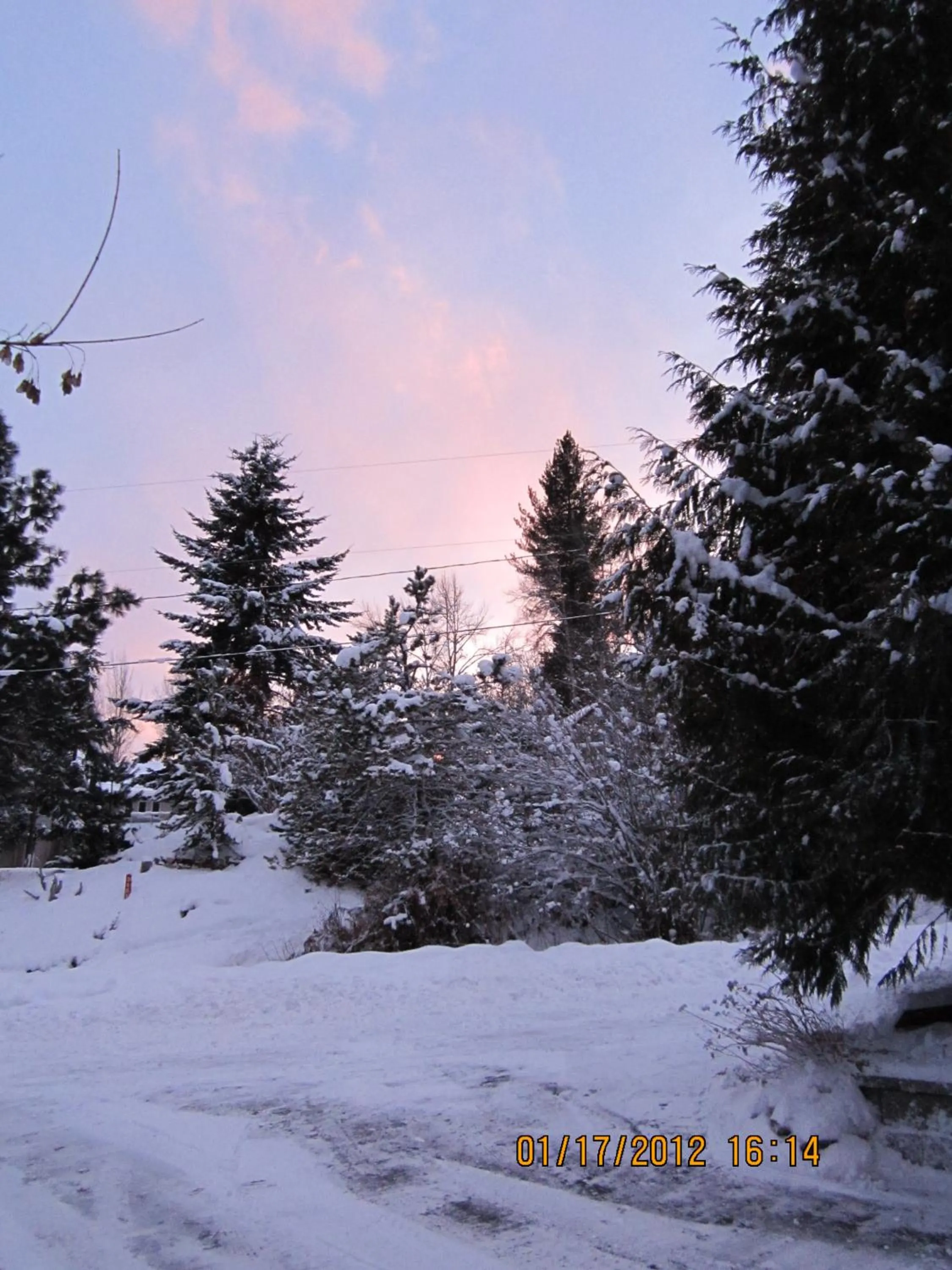 Winter in Creekside B&B